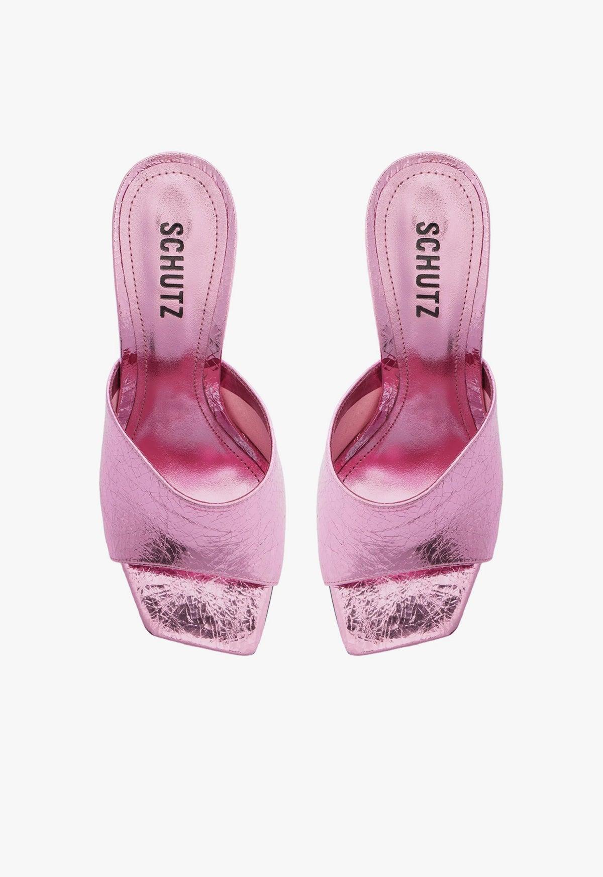 Nattie Metallic Leather Sandal Product Image