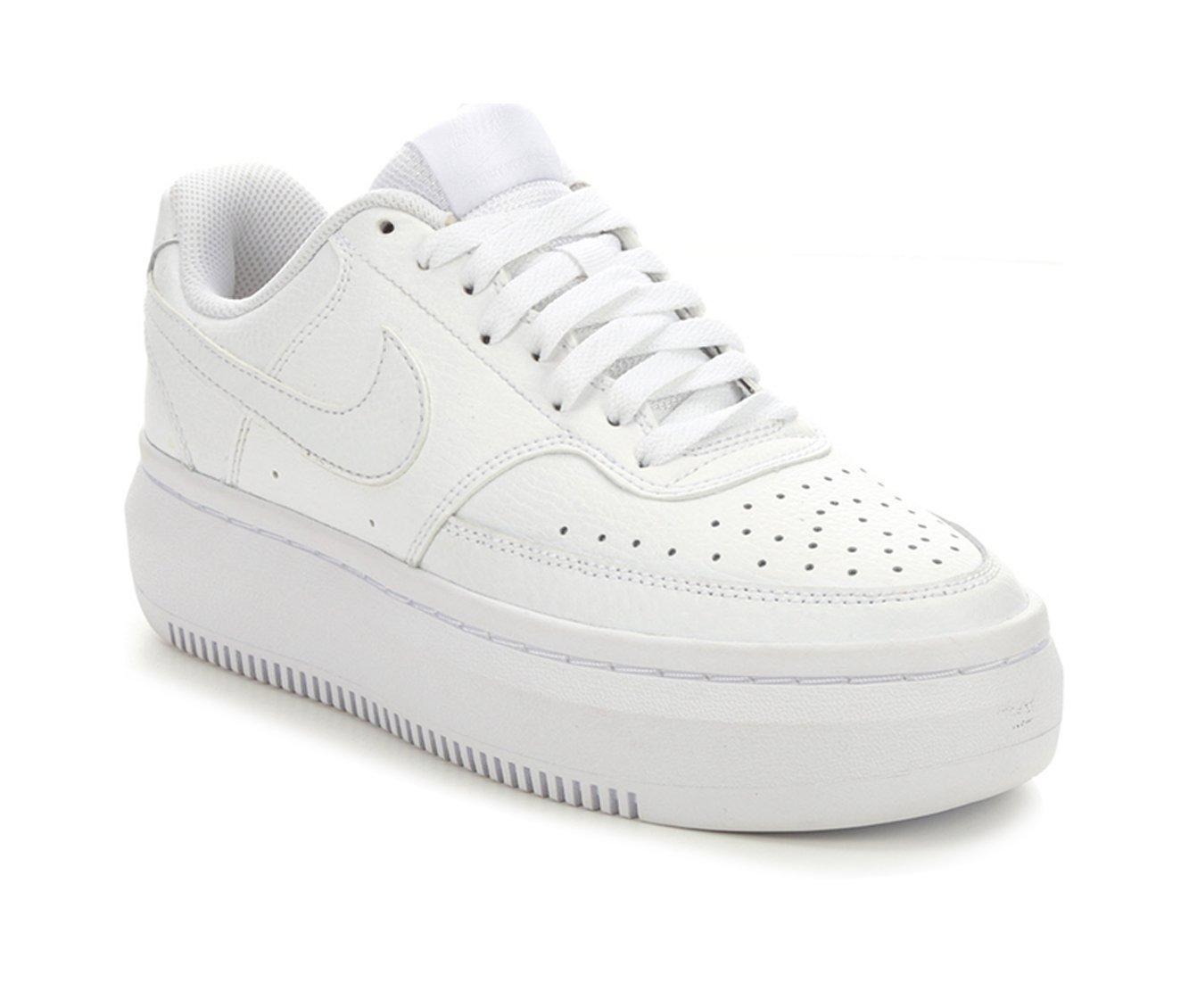 Women's Nike Court Vision Alta Leather Platform Sneakers Product Image