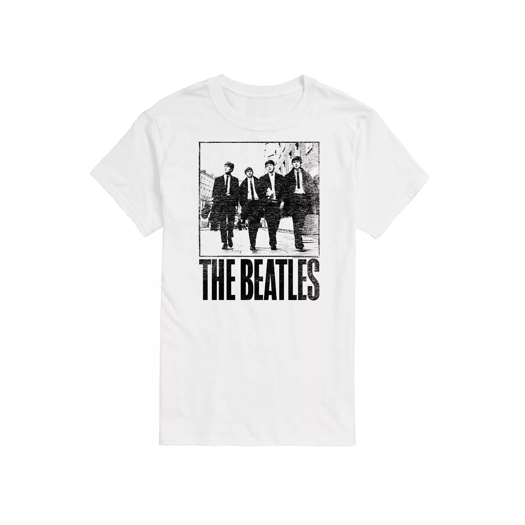 Big & Tall The Beatles Vintage Tee, Mens Product Image
