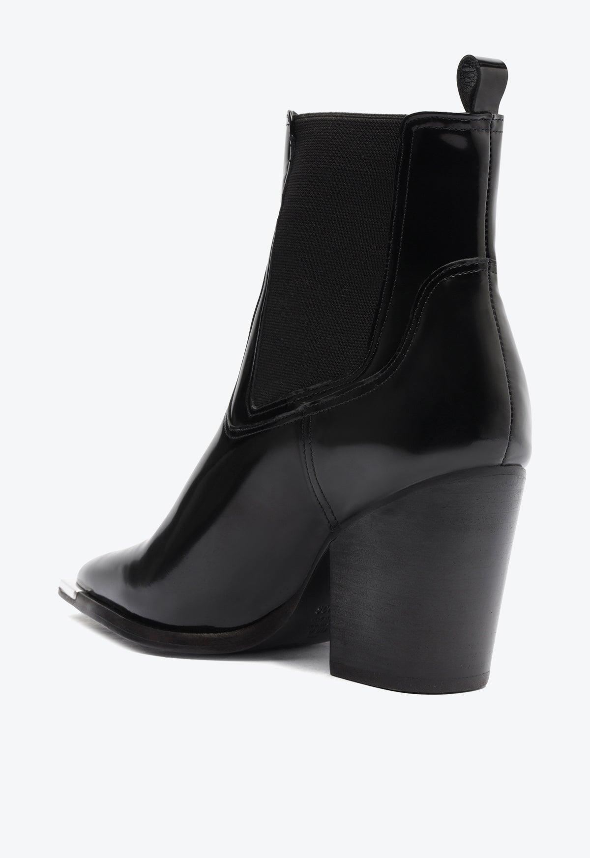 Brandy Leather Bootie Product Image