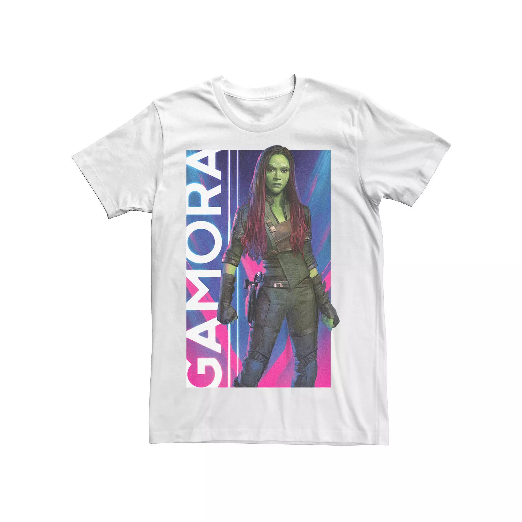 Big & Tall Marvel Guardians Of The Galaxy Vol. 3 Gamora From The Past Graphic Tee, Men's, Size: 3XL Tall, White Product Image
