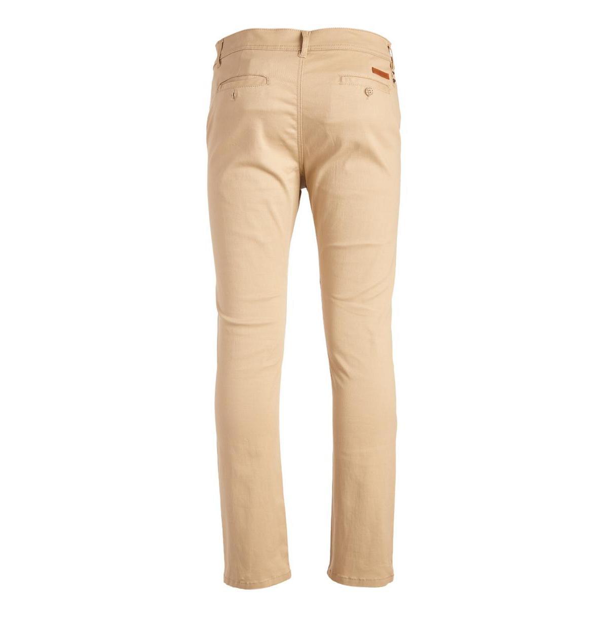 Galaxy By Harvic Mens Slim Fit Cotton Stretch Chino Pants Product Image