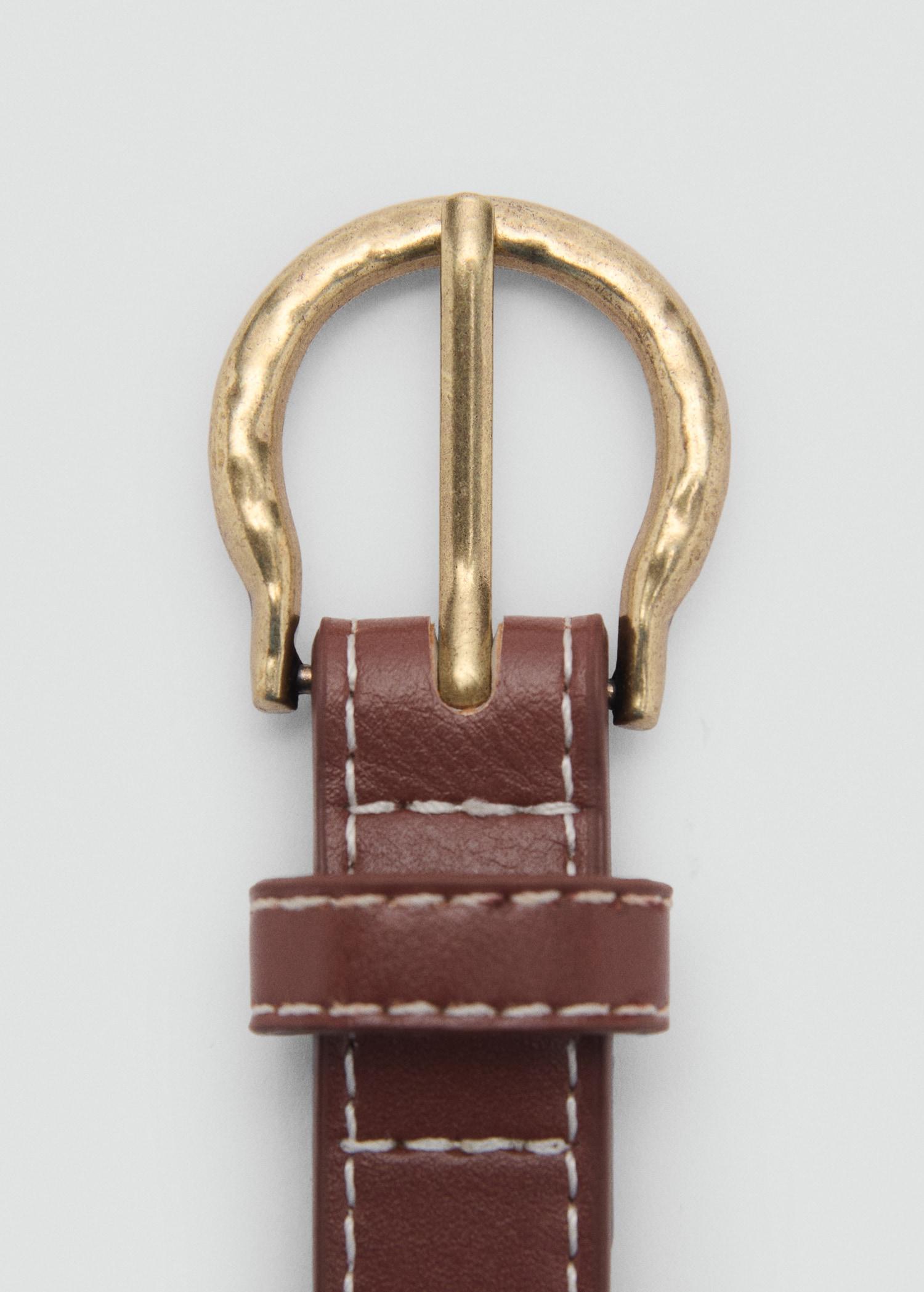 Braided belt - Women | MANGO USA Product Image