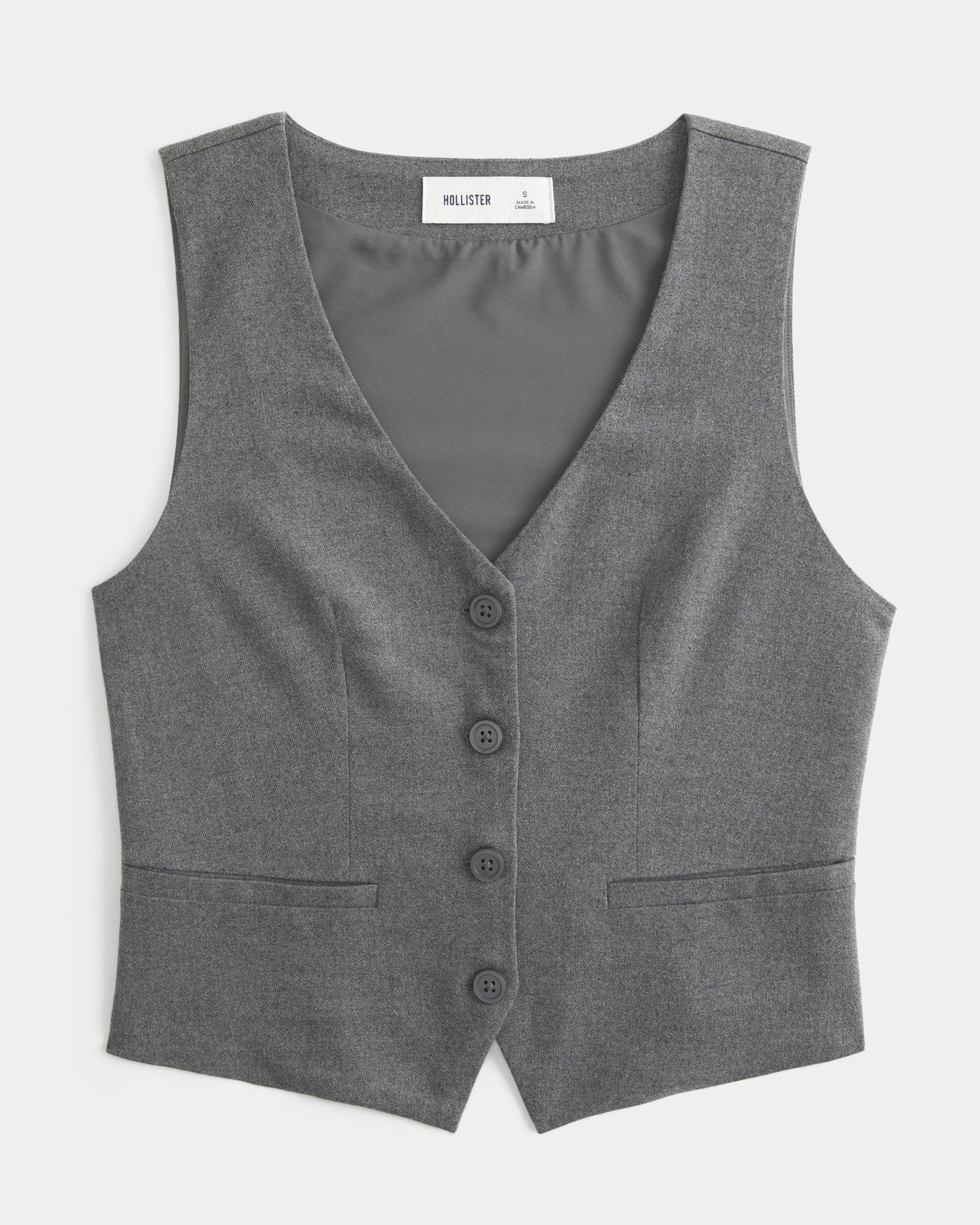 Longer-Length Vest Product Image