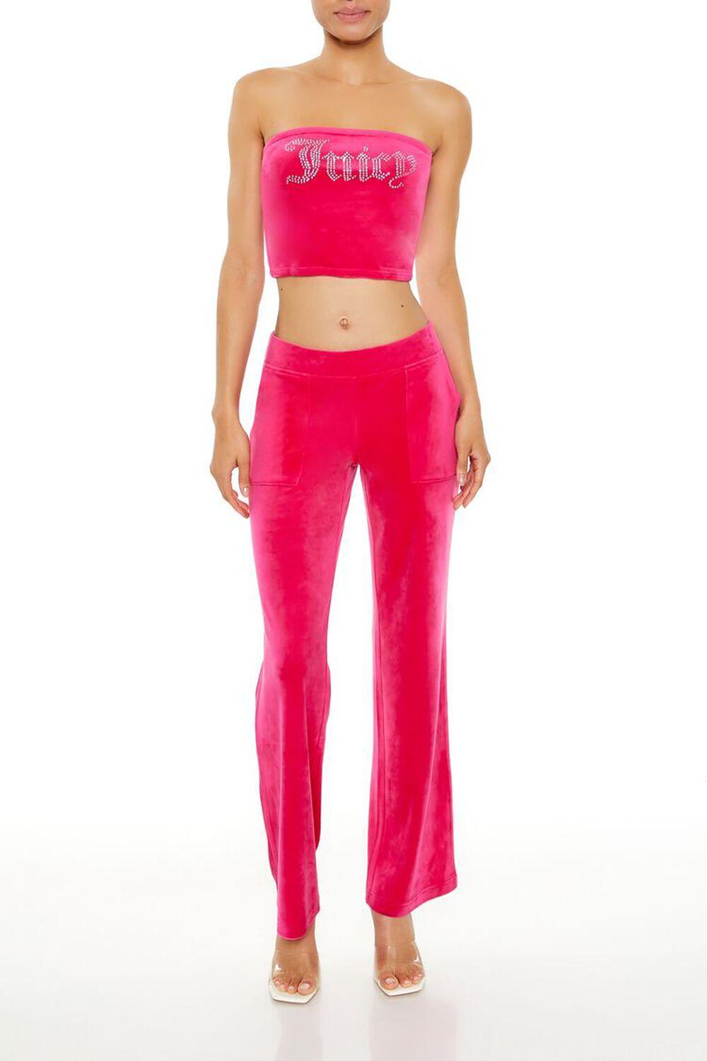 Juicy Couture Rhinestone Tube Top | Forever 21 Product Image