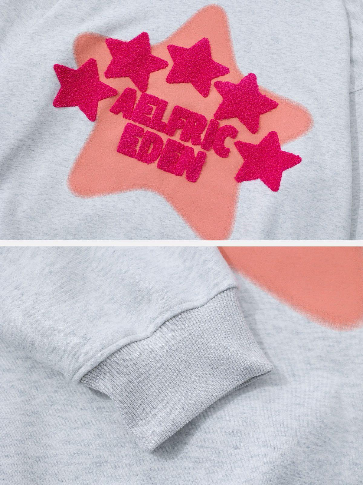 Aelfric Eden Vintage Embroidery Eden Star Hoodie Product Image