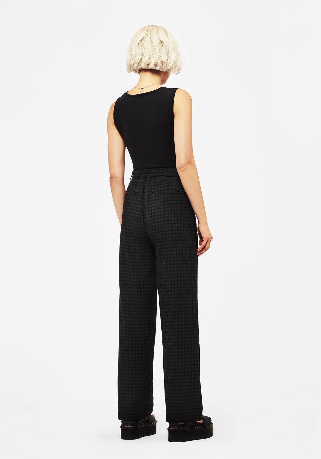 Ziggy Check Straight Leg Trousers Product Image