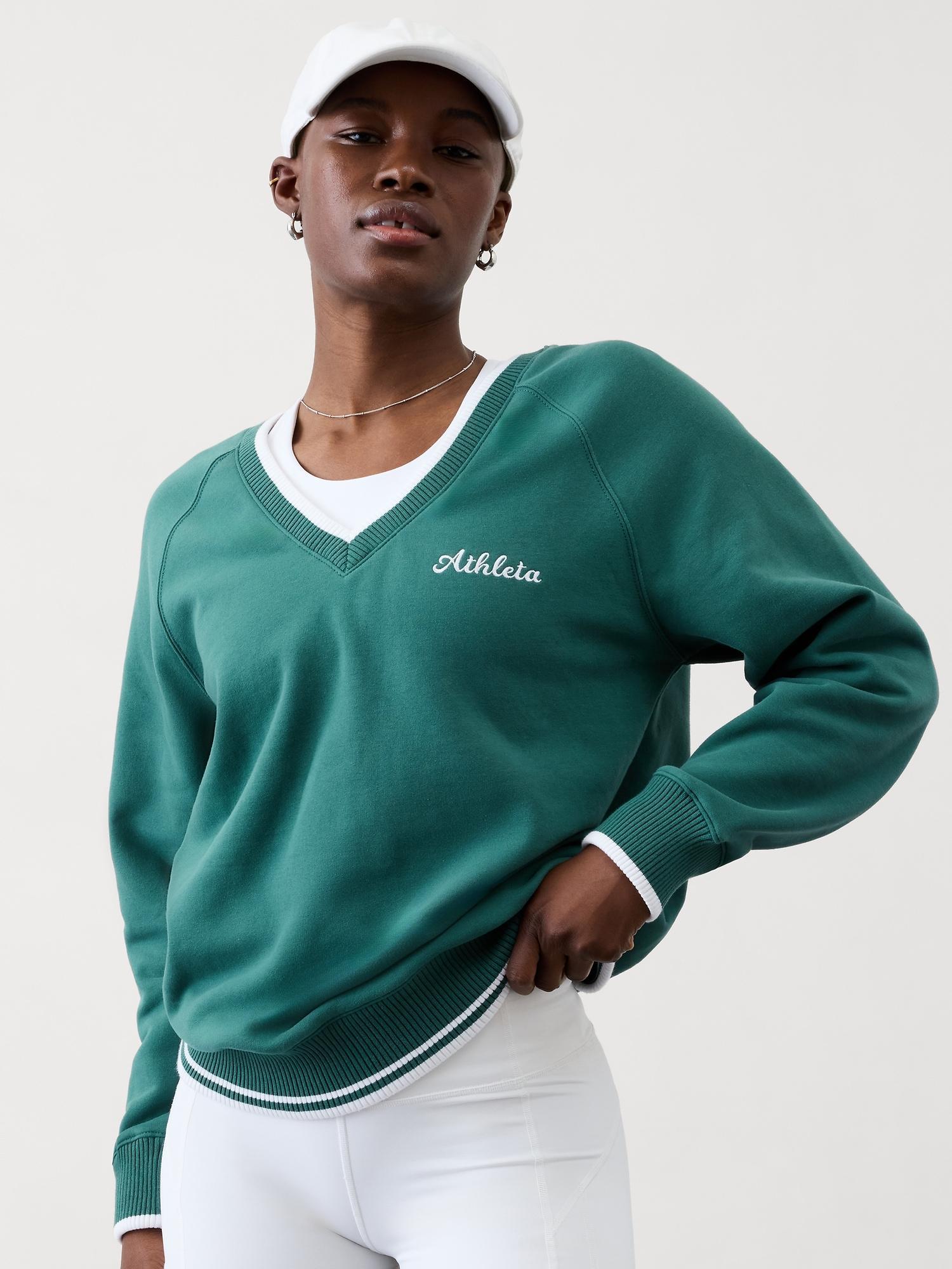 Forever Fleece V-Neck Sweatshirt Product Image