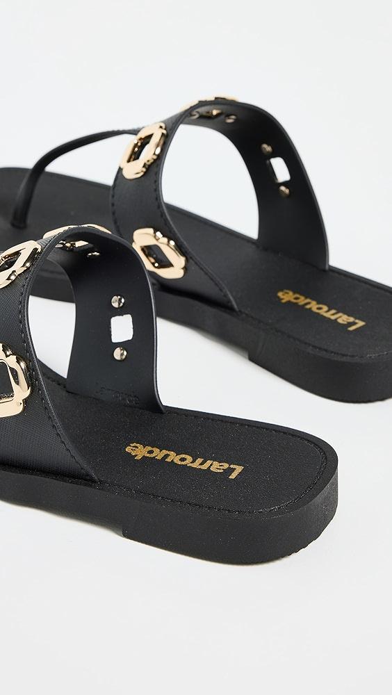 Larroudé Milan Jelly Sandals | Shopbop Product Image