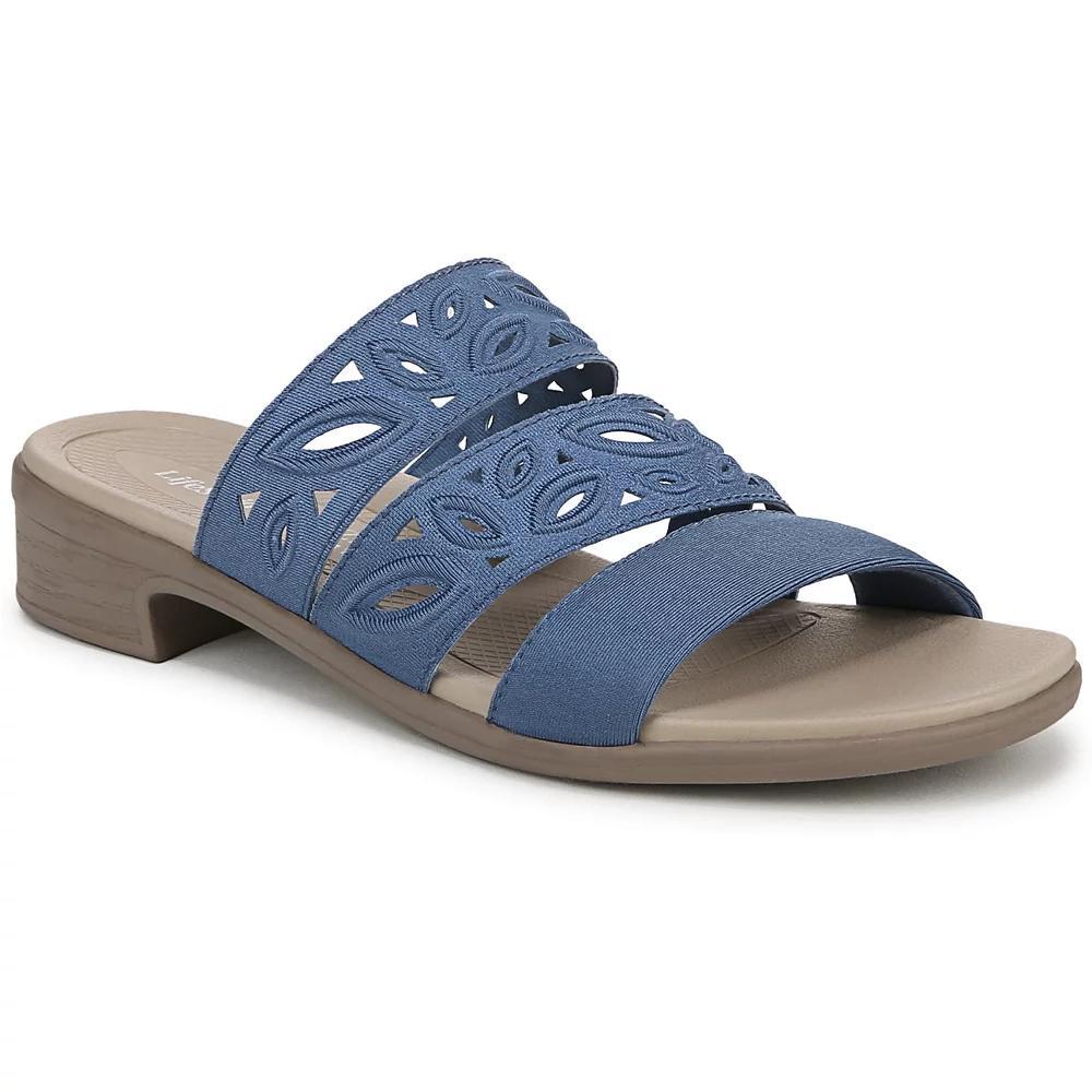LifeStride Poppy Women's Sandals, Size: 9 Wide, Blue Product Image