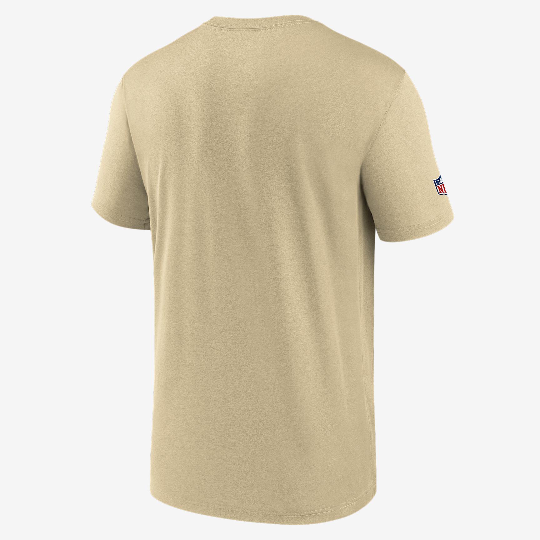 New Orleans Saints Alt Legend Small Logo Men's Nike Dri-FIT NFL T-Shirt Product Image