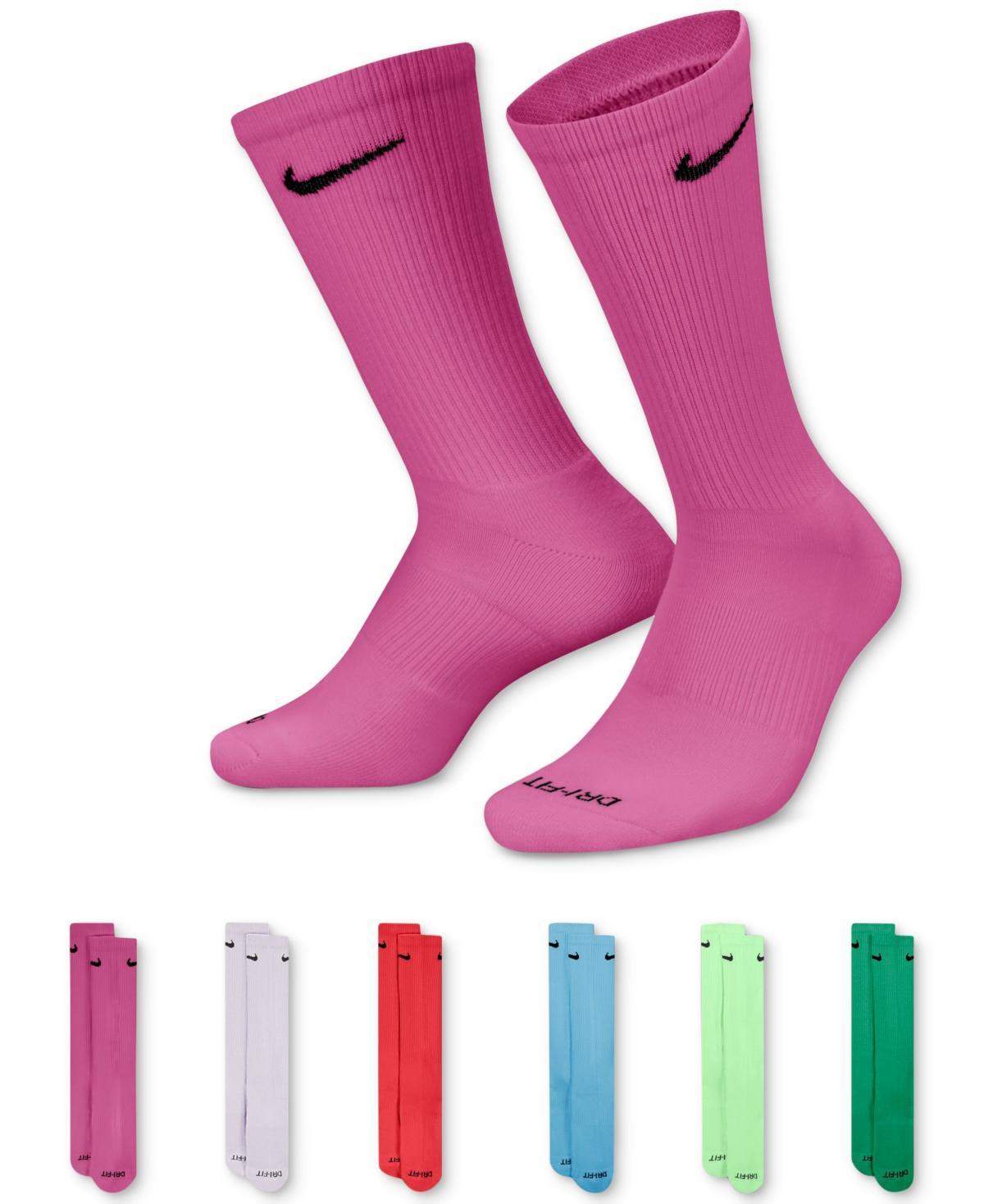 Mens Nike 6-pack Everyday Plus Cushion Crew Training Socks Product Image