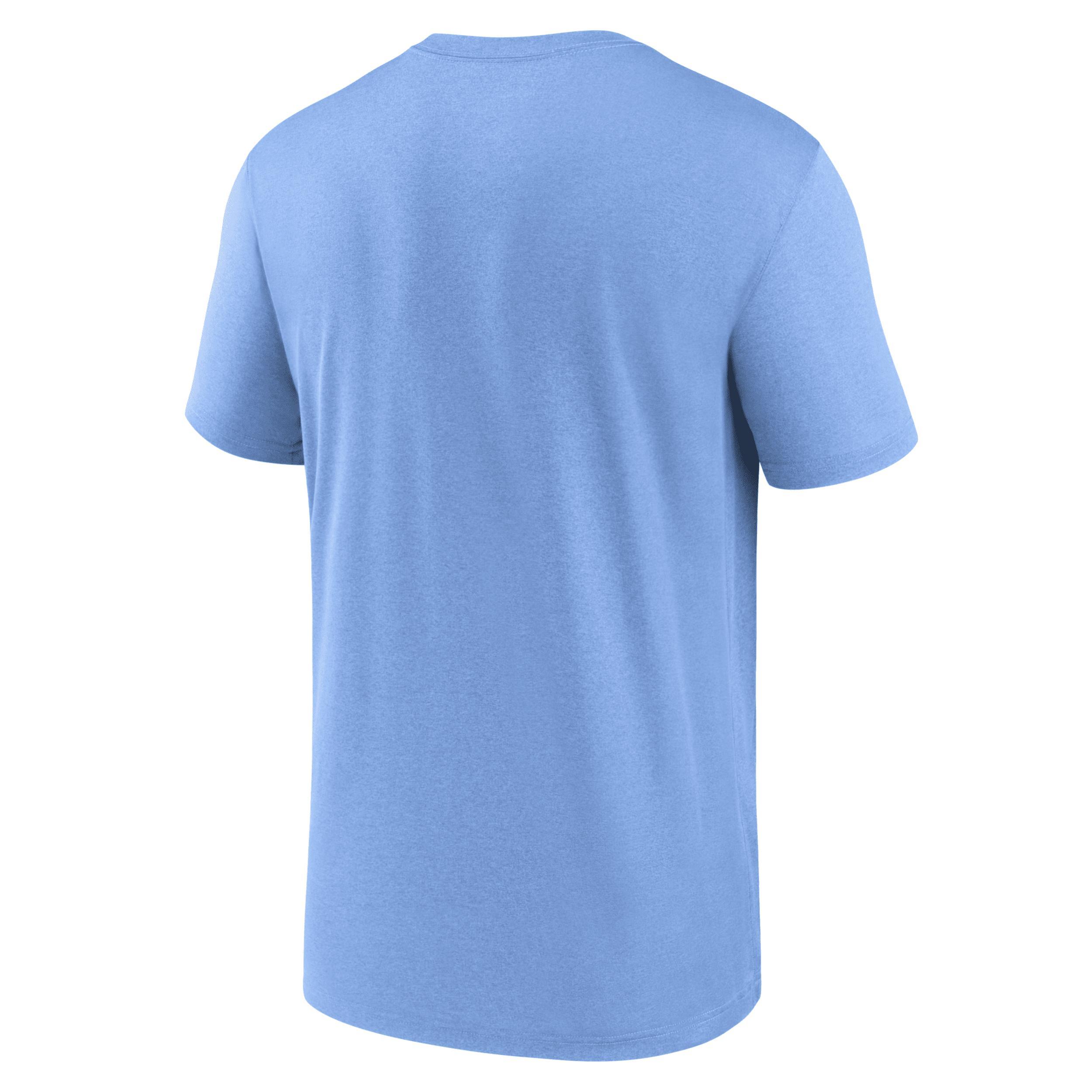 Nike Mens Light Blue Kansas City Royals Authentic Collection Early Work Tri-Blend Performance T-Shirt Product Image