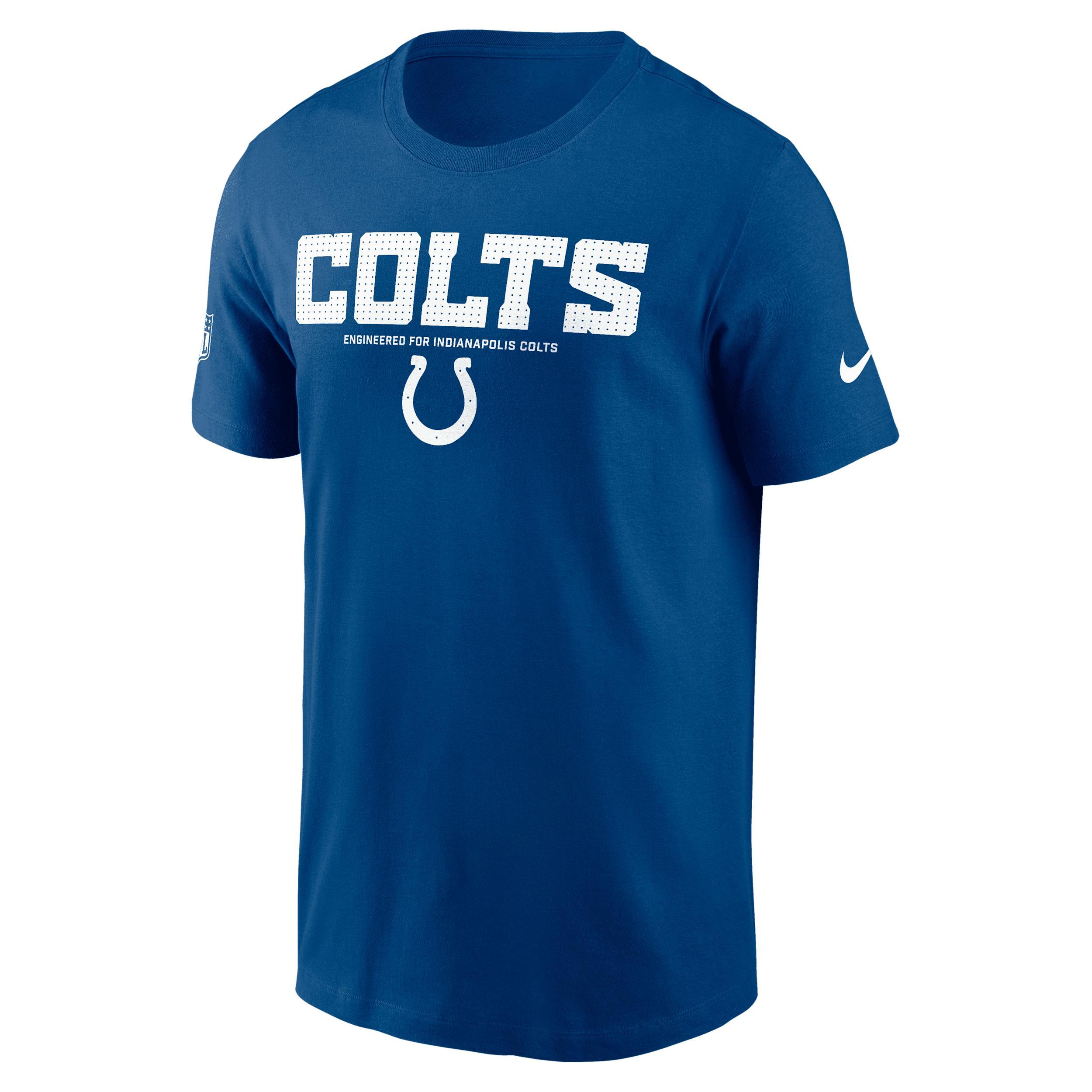 Indianapolis Colts Sideline Team Issue Nike Men's Dri-FIT NFL T-Shirt Product Image