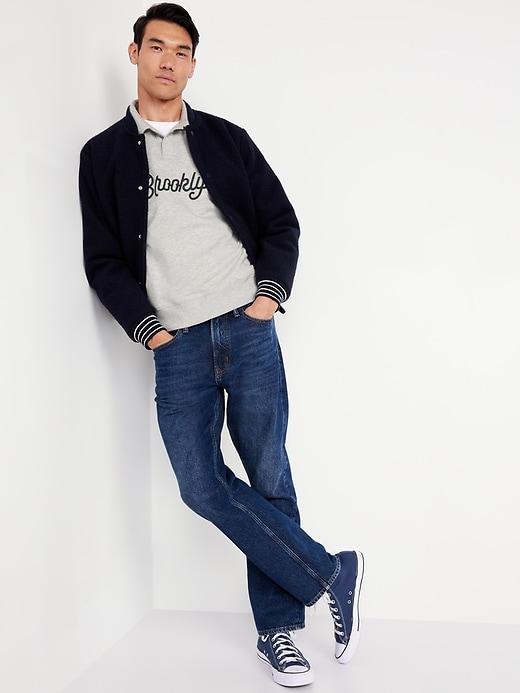 Rotation Fleece Graphic Polo Product Image