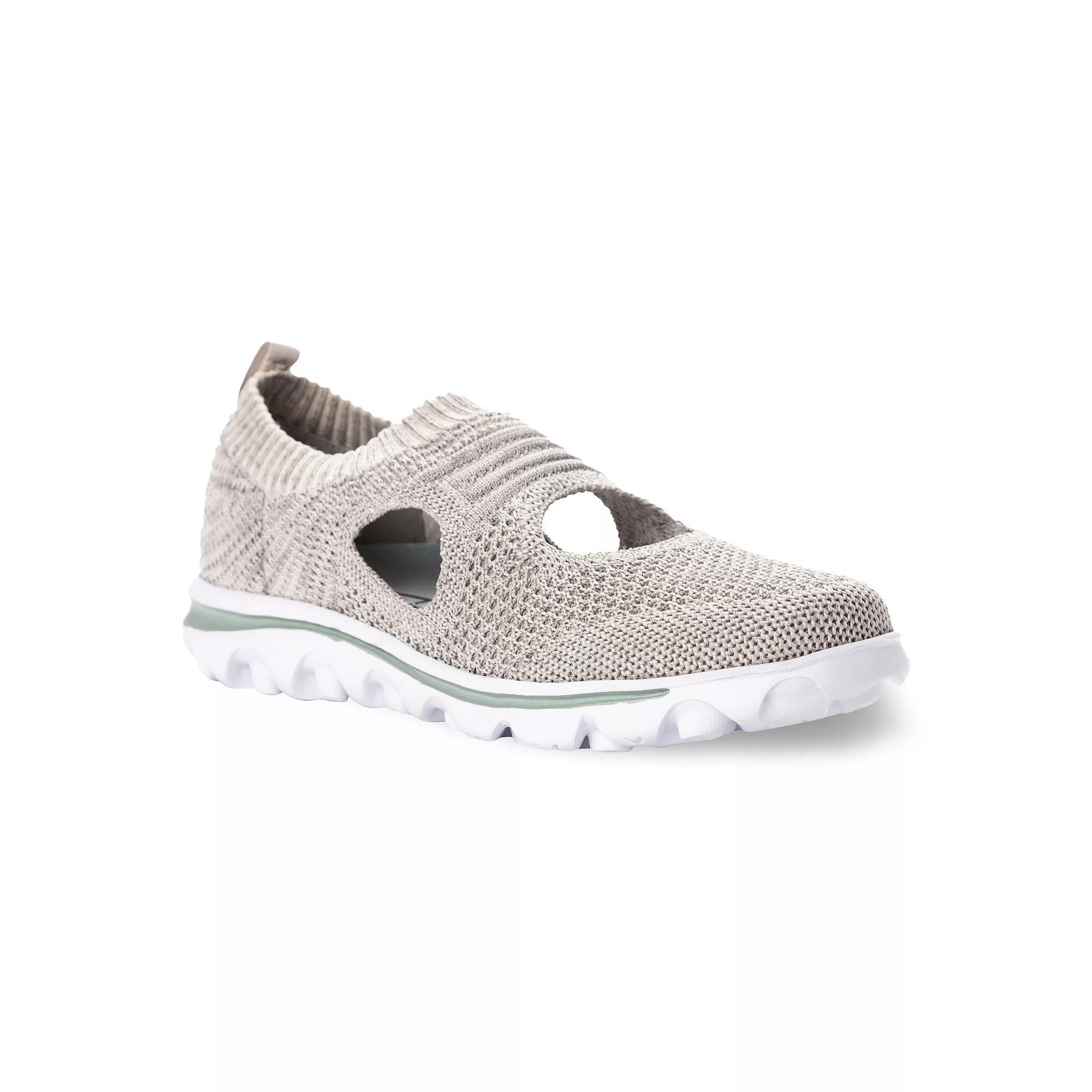 Propet TravelActiv Avid Women's Slip-On Sneakers, Size: 11 XW, Light Gray Product Image