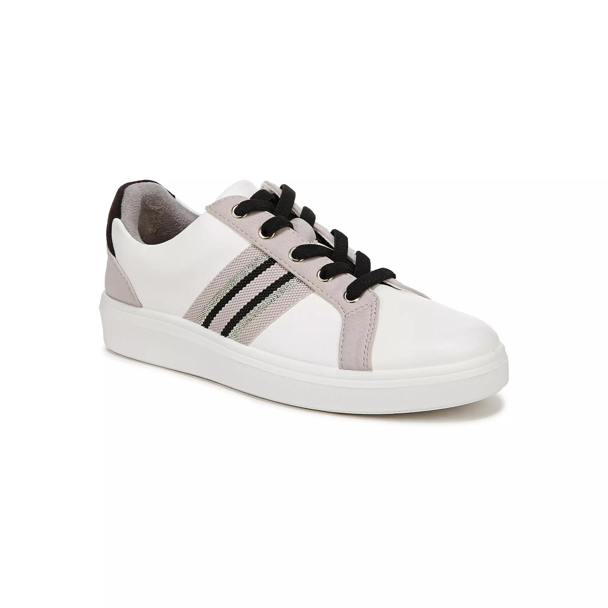 LifeStride Happy Friday Women's Sneakers, Size: 11 Wide, White Black Product Image