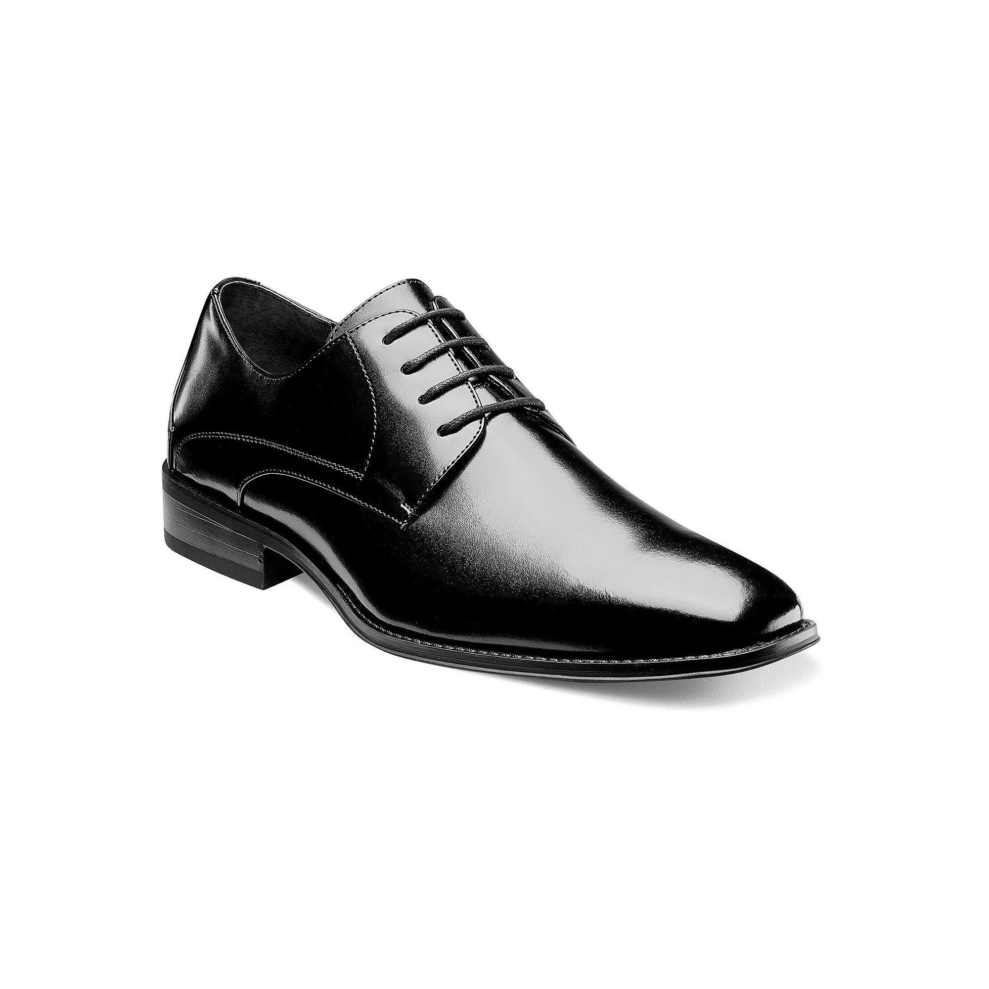 Stacy Adams Wayde Men's Leather Dress Shoes, Size: 10.5, Black Product Image