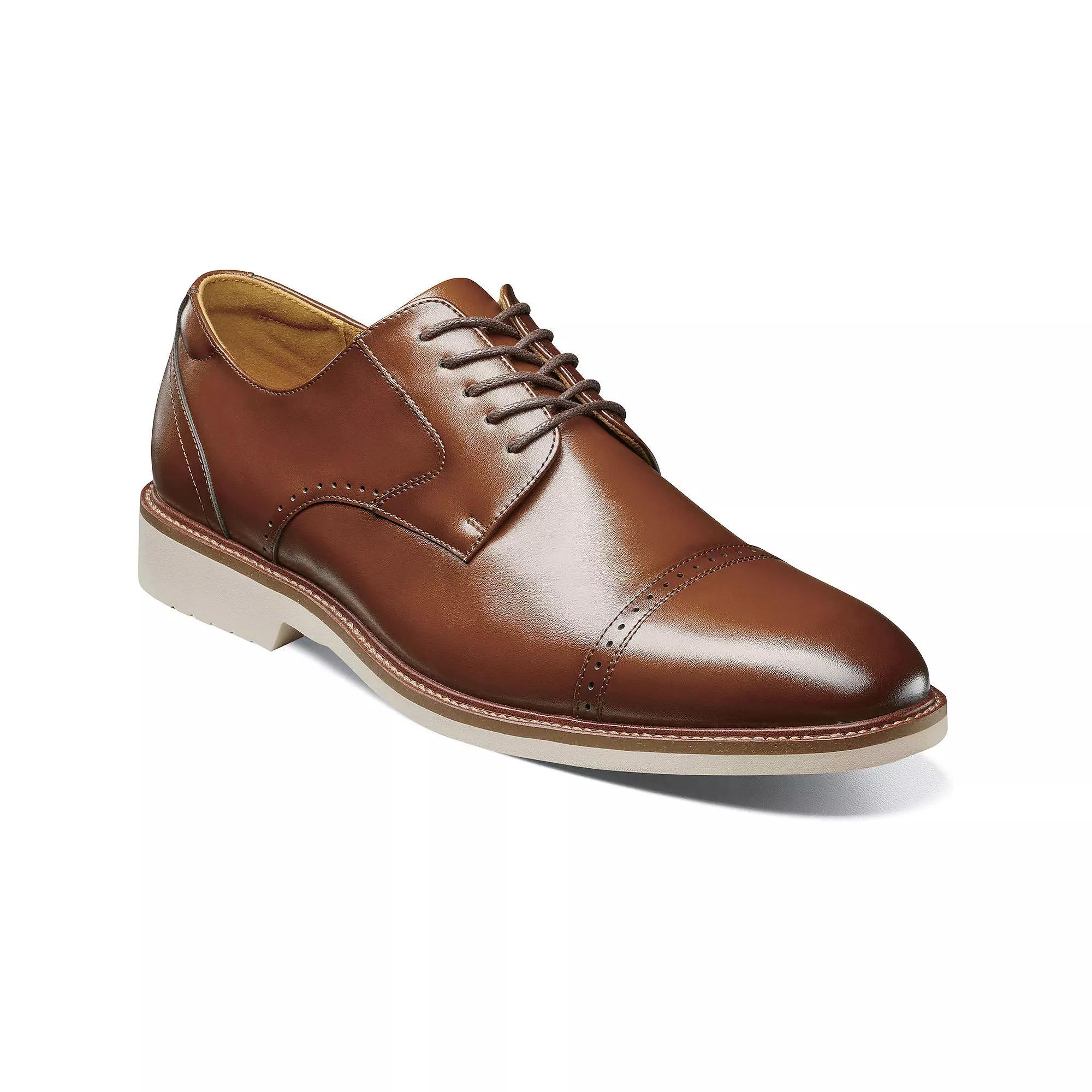 Stacy Adams Vinson Mens Plain Toe Oxford Shoes Red Product Image