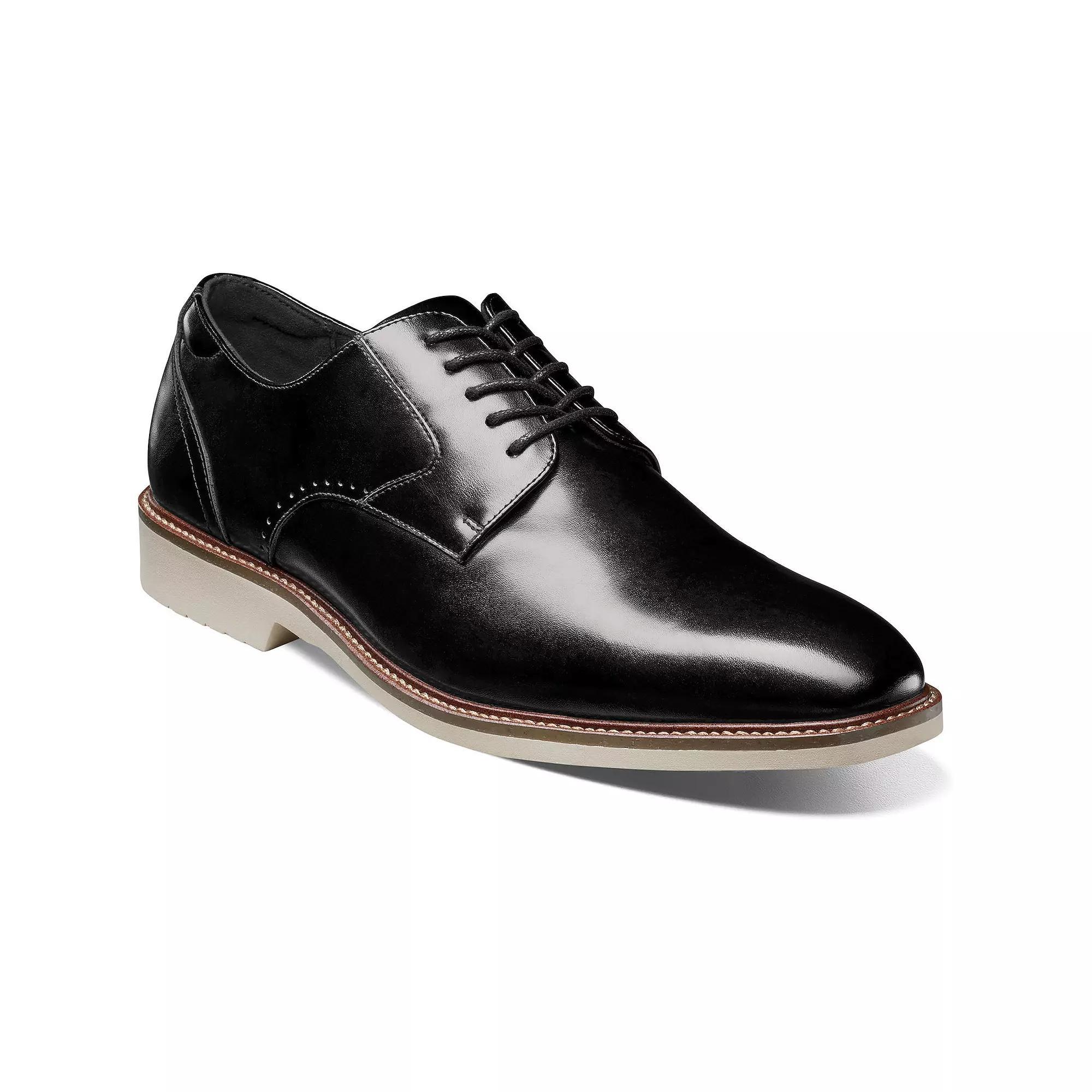 Stacy Adams Vinson Men's Plain Toe Oxford Shoes, Size: 7, Black Product Image