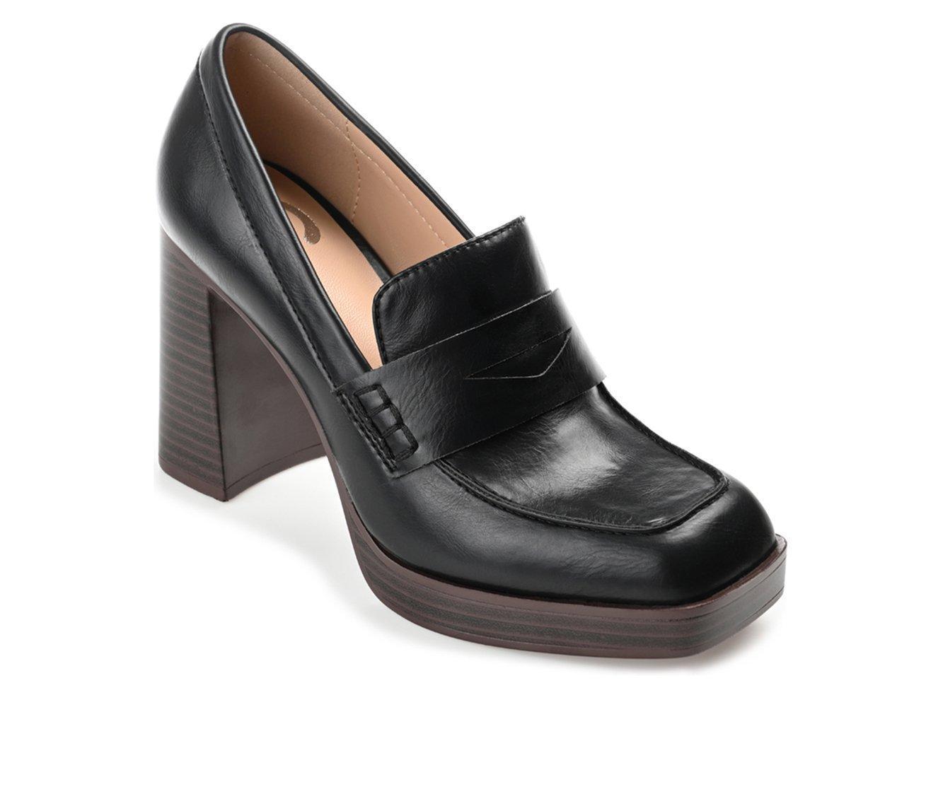 Women's Journee Collection Ezzey Block Heel Platform Loafers Product Image