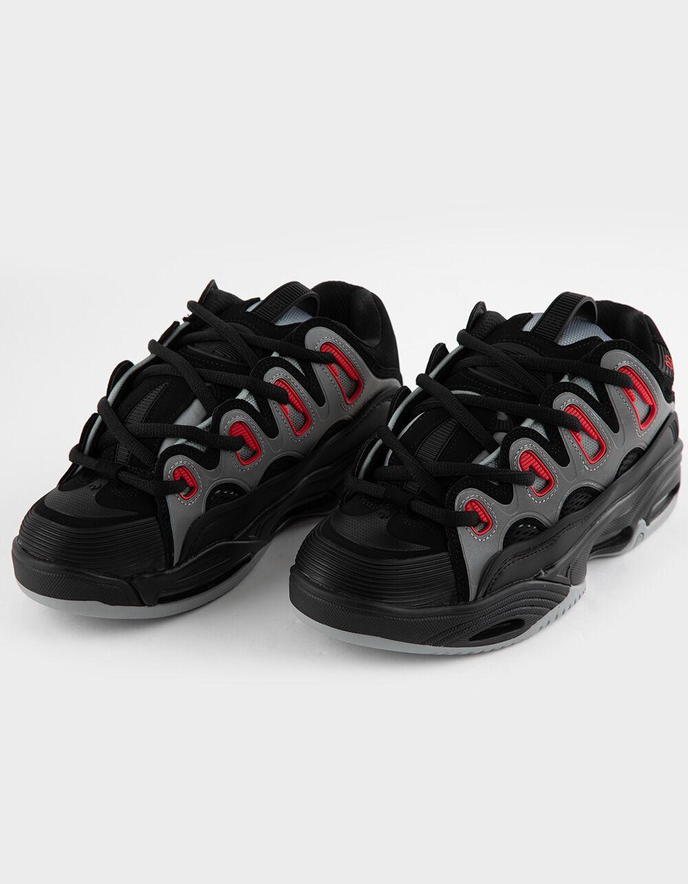 OSIRIS D3 2001 Skate Shoes - BLK/GRY Product Image