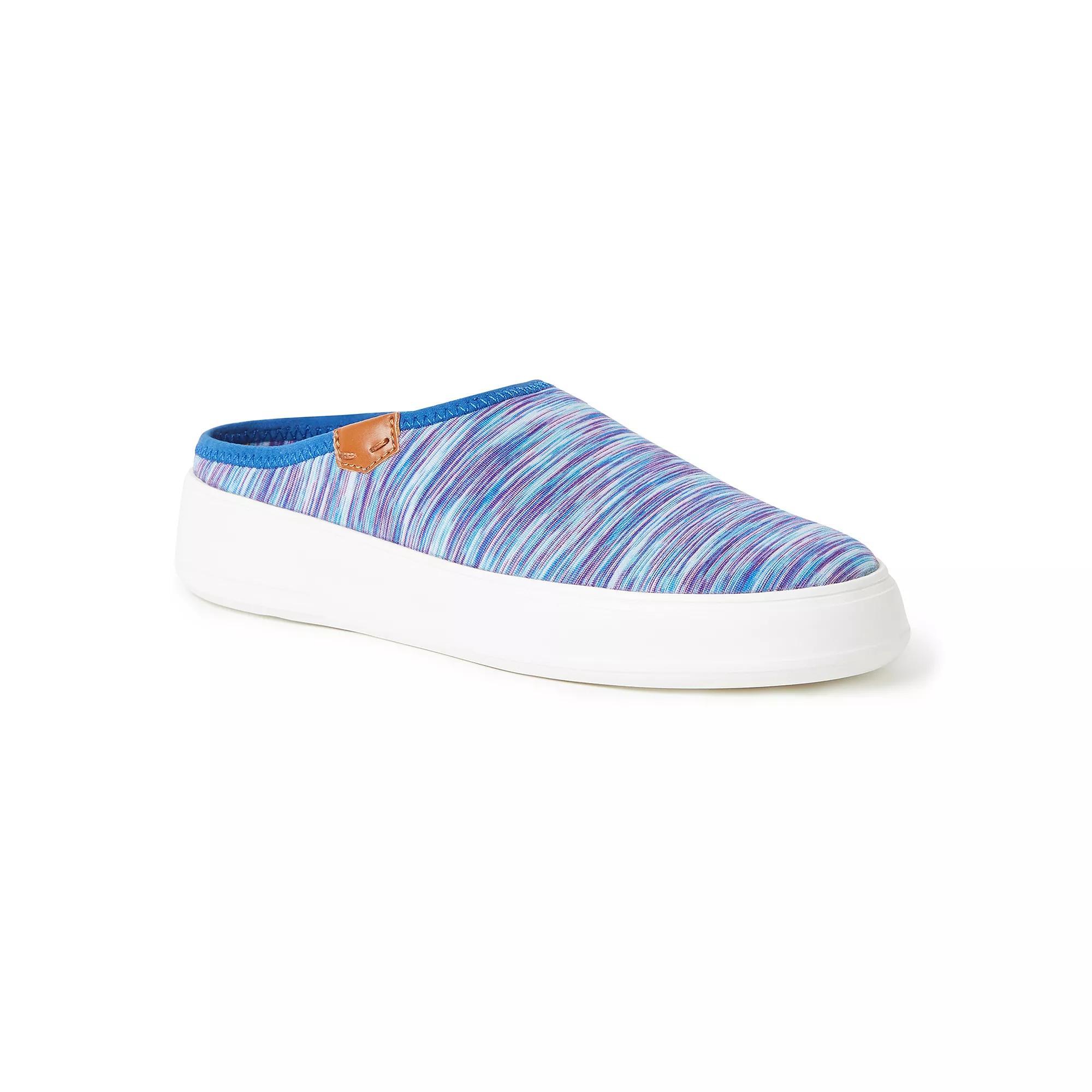 Original Comfort by Dearfoams Annie Womens Clog Sneakers Navy Grey Product Image