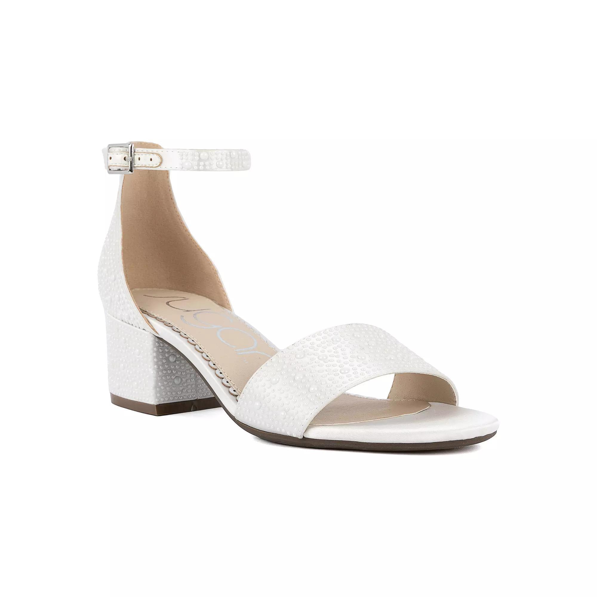 sugar Noelle 5 Women's Dress Sandals, Size: 8.5, Beige Product Image