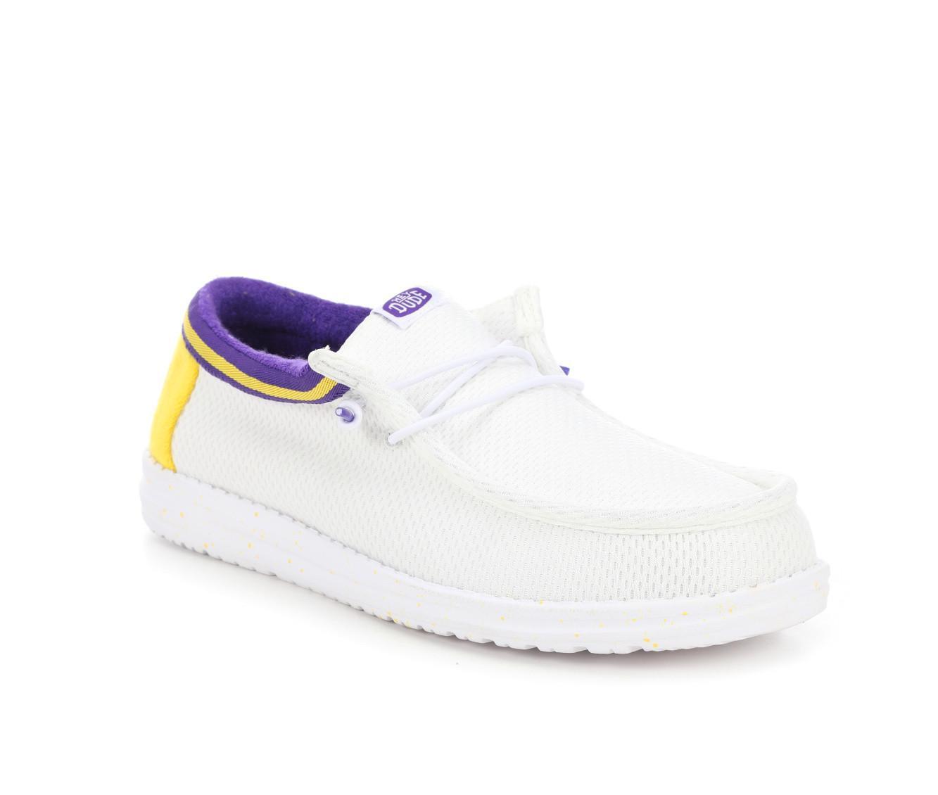 Men's HEYDUDE Wally Varsity Jersey Casual Shoes Product Image