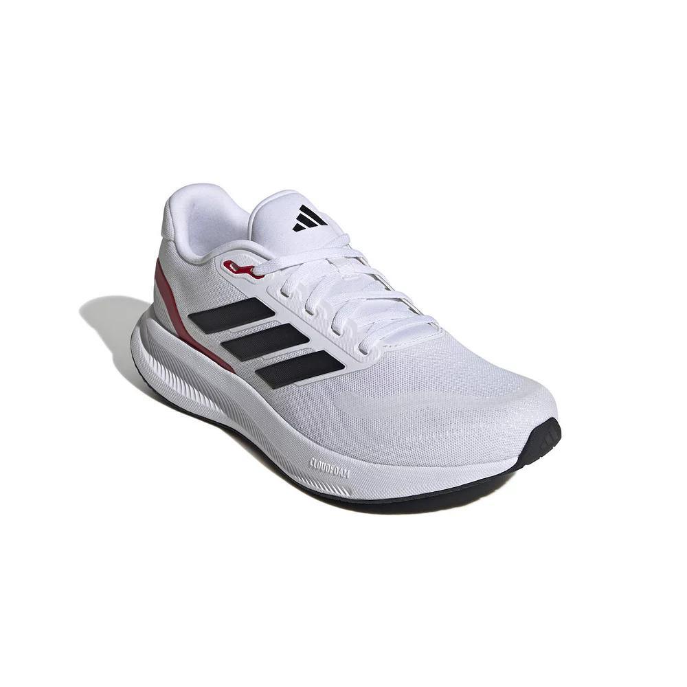 adidas Runfalcon 5 Men's Running Shoes, Size: 14, White Black Red Product Image