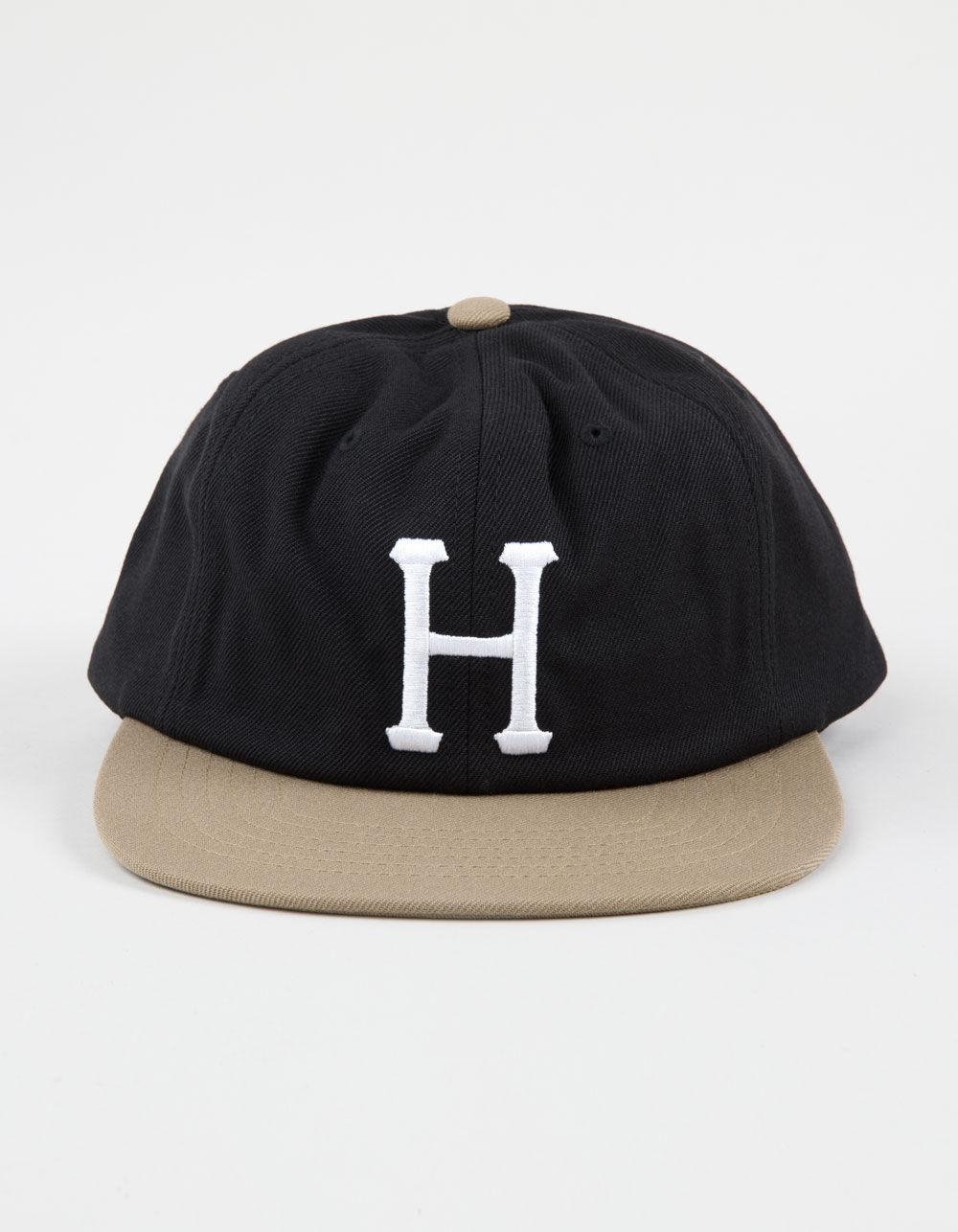 HUF Classic H 6 Panel Strapback Hat - GREEN Product Image