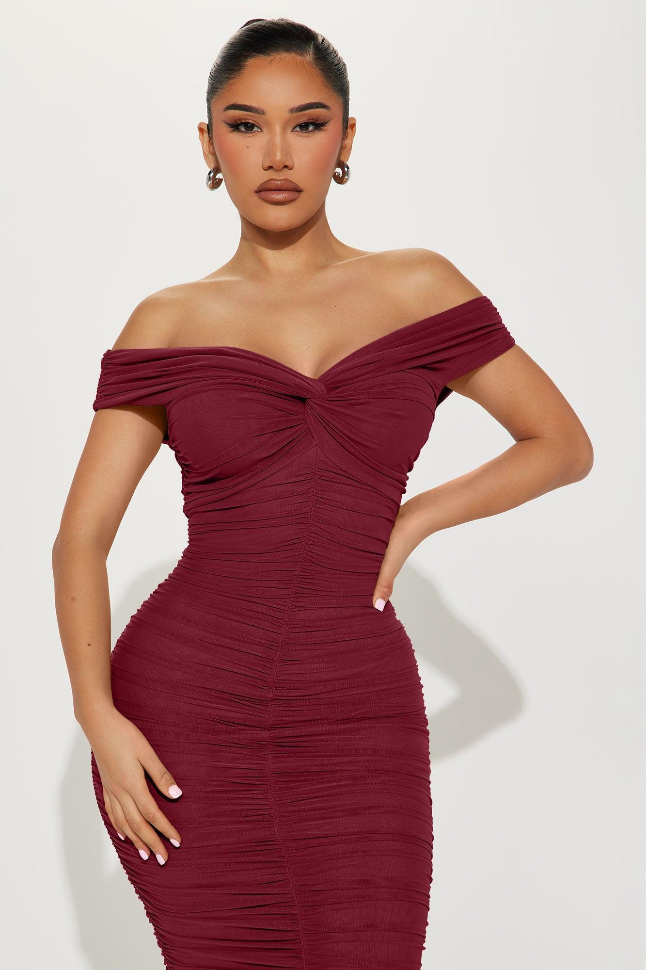 The Tink Midi Dress - Black Product Image