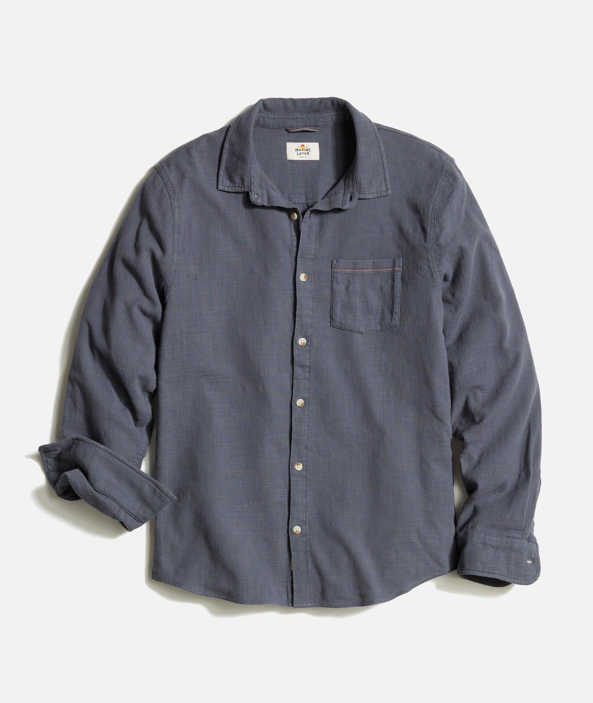 Stretch Selvage Long Sleeve Shirt Product Image