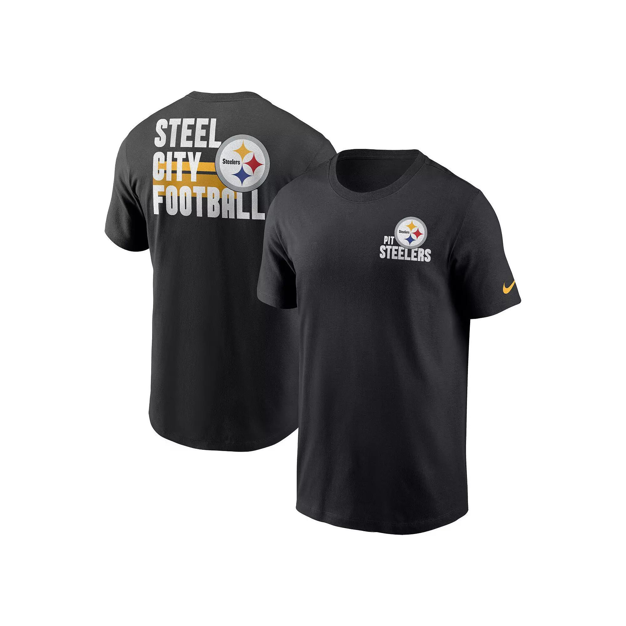 Men's Nike Anthracite Los Angeles Rams Blitz Essential T-Shirt, Size: Medium, Grey Product Image