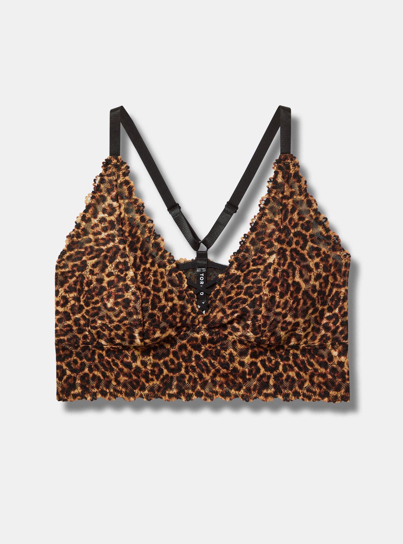 Lightly Lined Simply Lace XO Front Bralette Product Image