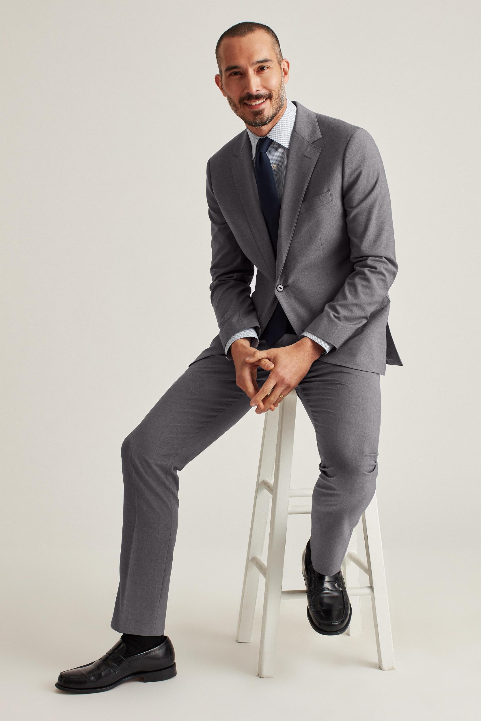 Italian Performance Suit Jacket Product Image