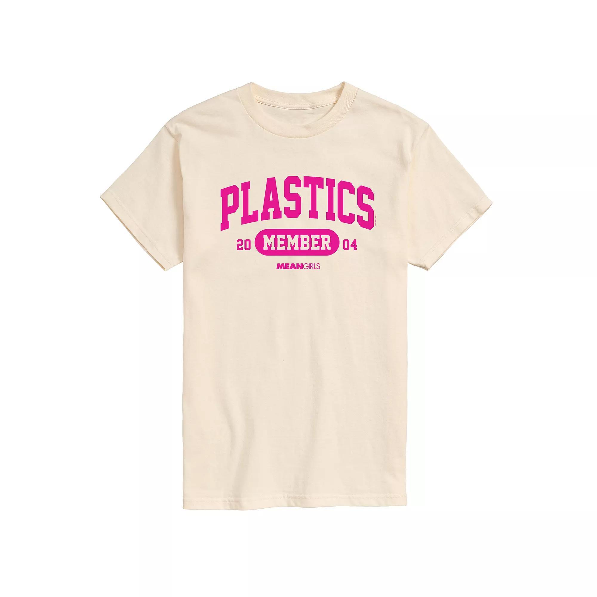 Mens Mean Girls Plastics Member Graphic Tee Product Image