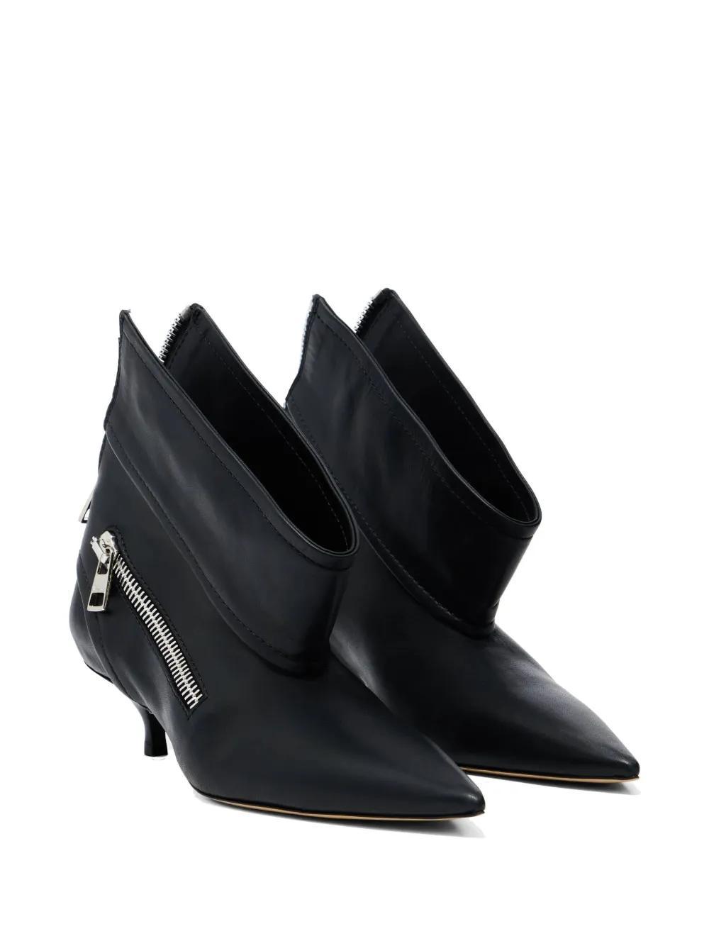 40mm leather ankle boots Product Image