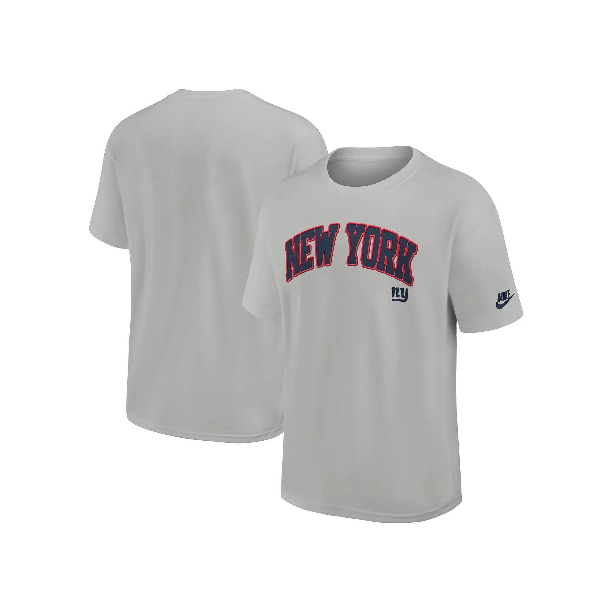 Men's Nike  Silver Chicago Bears Rewind Max90 Statement T-Shirt, Size: Large Product Image