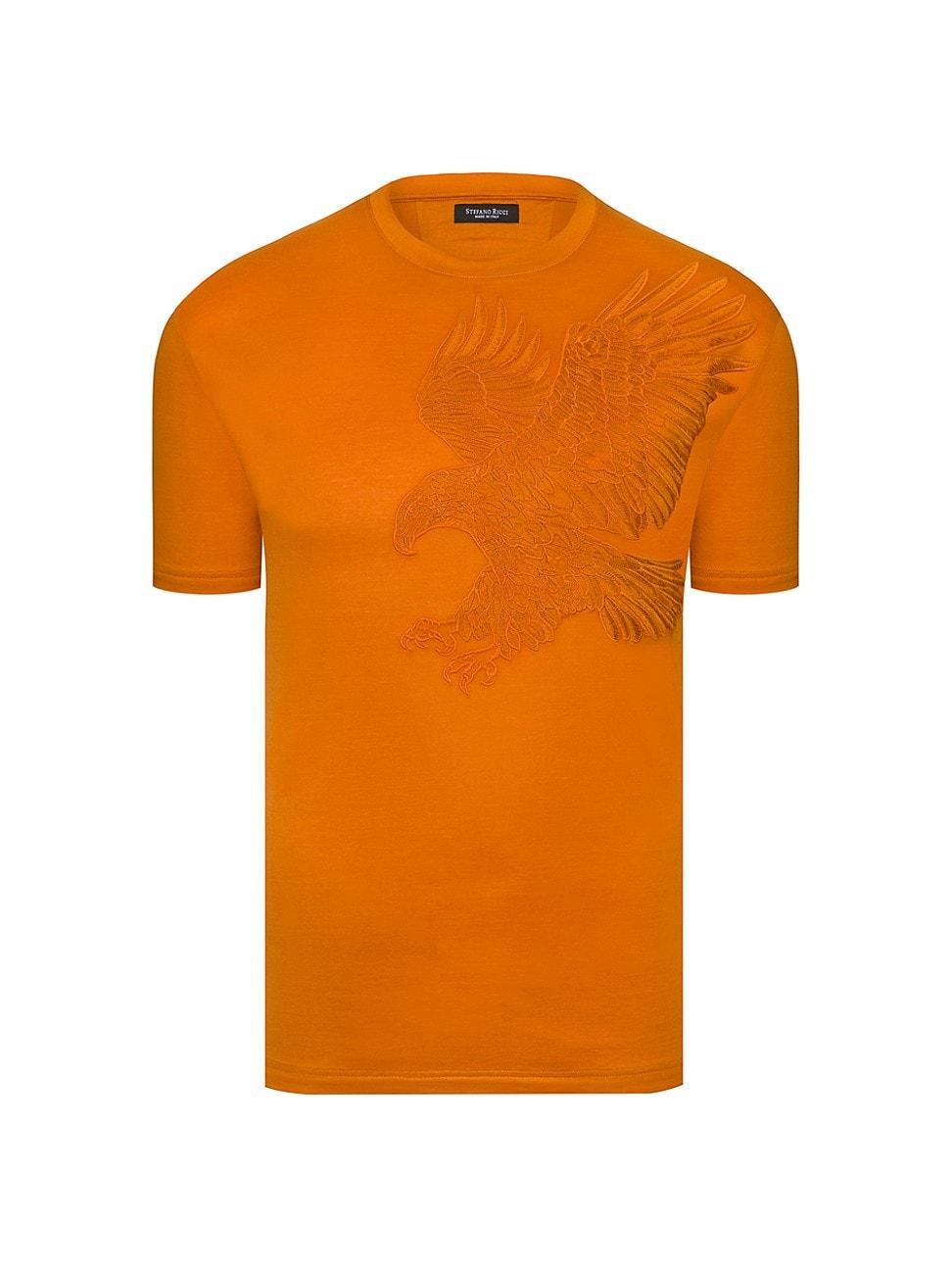 Mens T-Shirt with Short Sleeve Crewneck Product Image