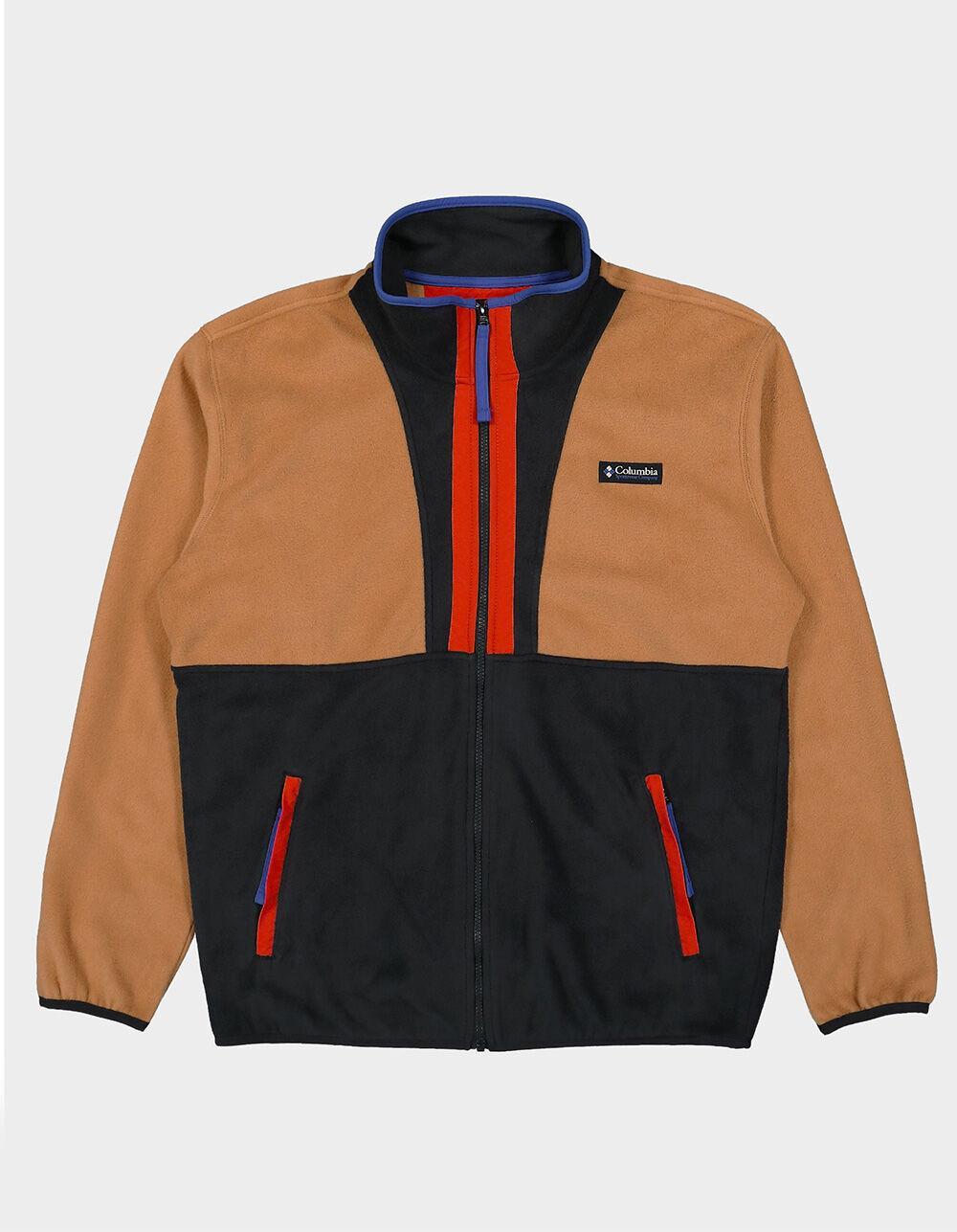 COLUMBIA Backbowl™ II Mens Full Zip Fleece Jacket - CAMEL Product Image