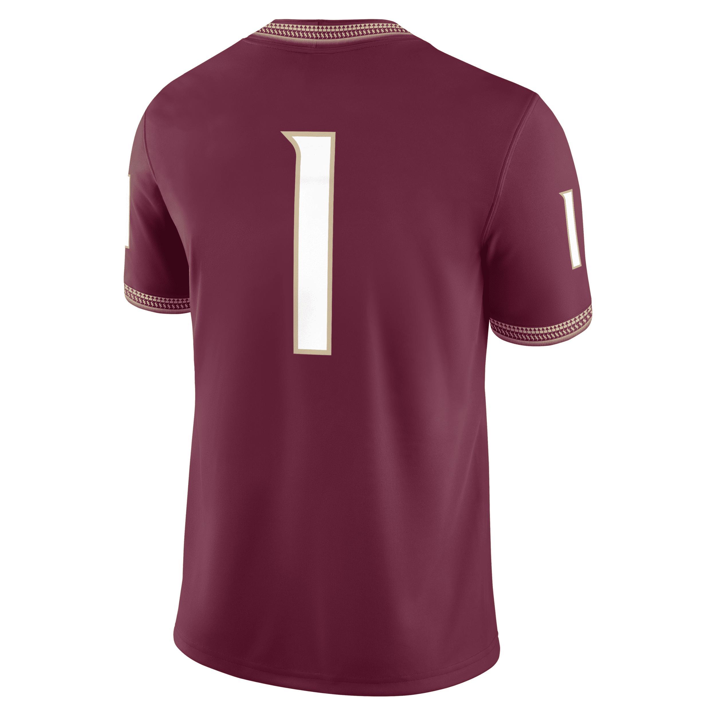 Men's Nike #1 White Florida State Seminoles Game Jersey, Size: XL Product Image