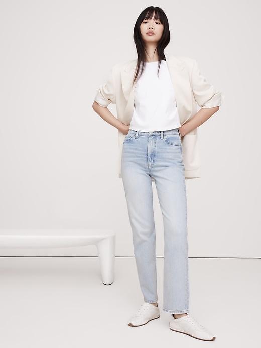 High-Rise 90s Straight Jean Product Image