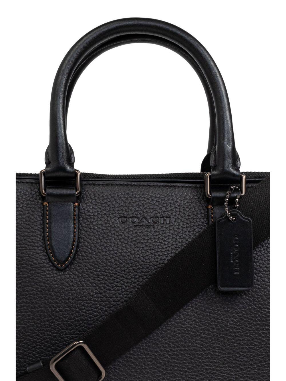 logo-embossed laptop bag Product Image