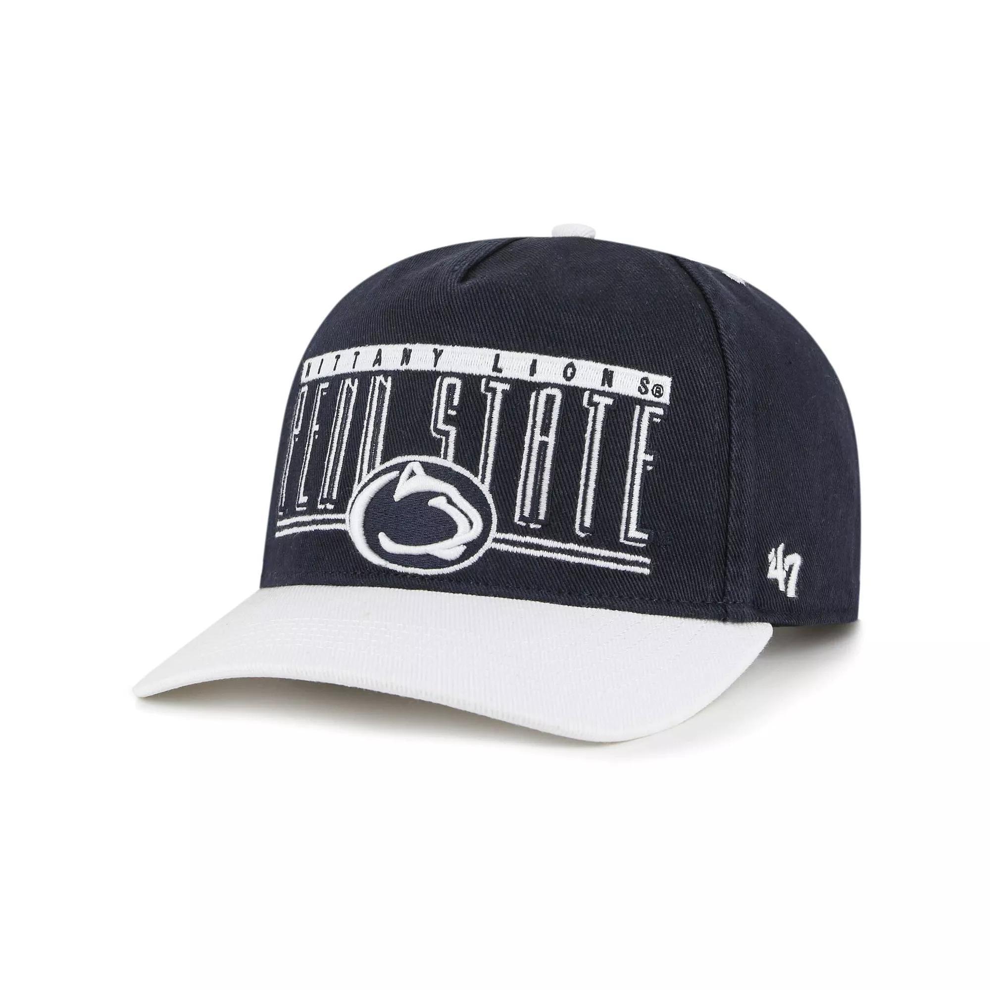Mens 47 Penn State Nittany Lions Double Header Hitch Adjustable Hat, Blue Product Image