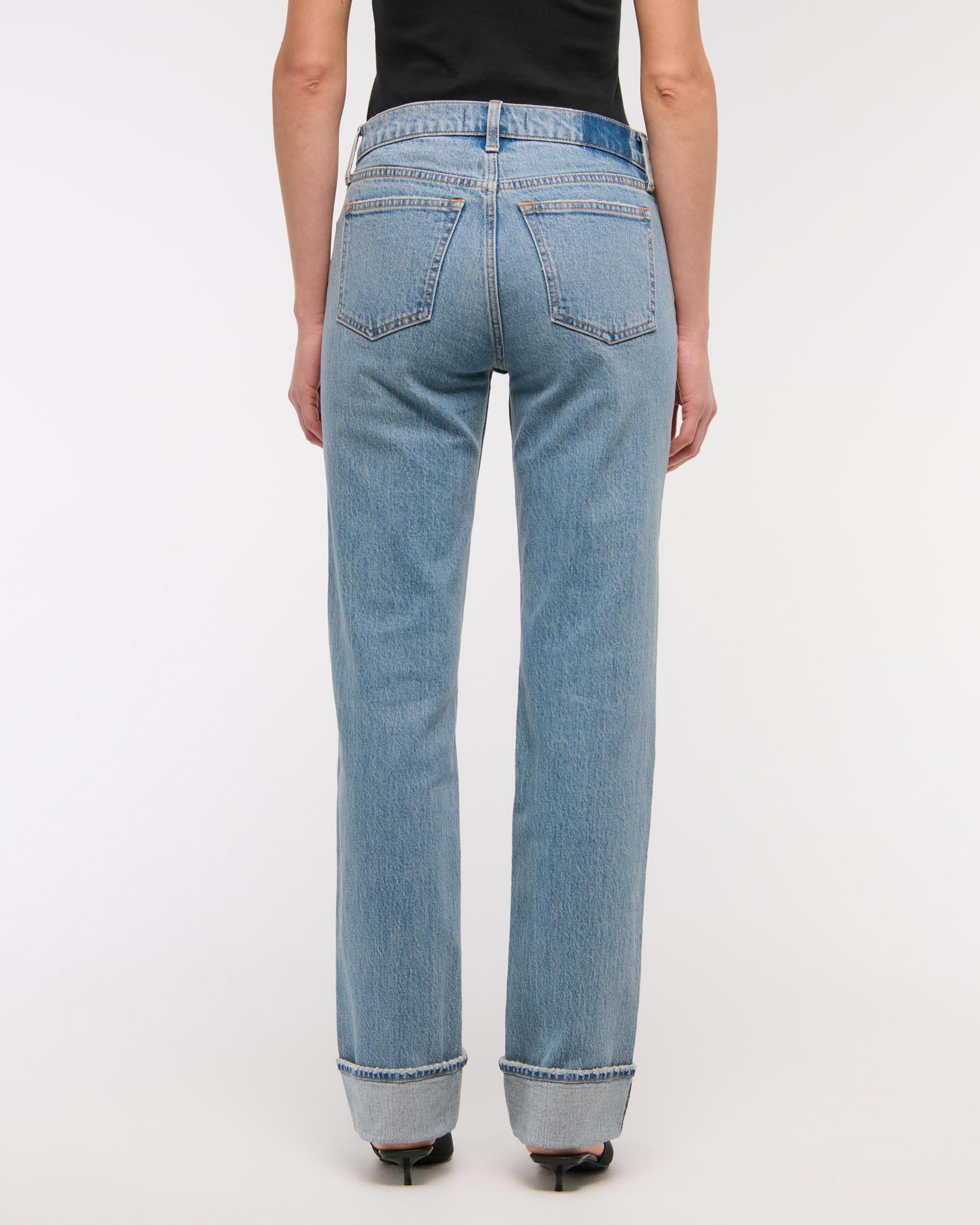 Mid Rise 90s Straight Jean Product Image