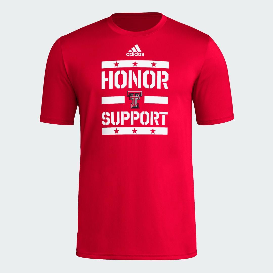 Mens adidas Washington Huskies Honor & Support Pre-Game T-Shirt Product Image