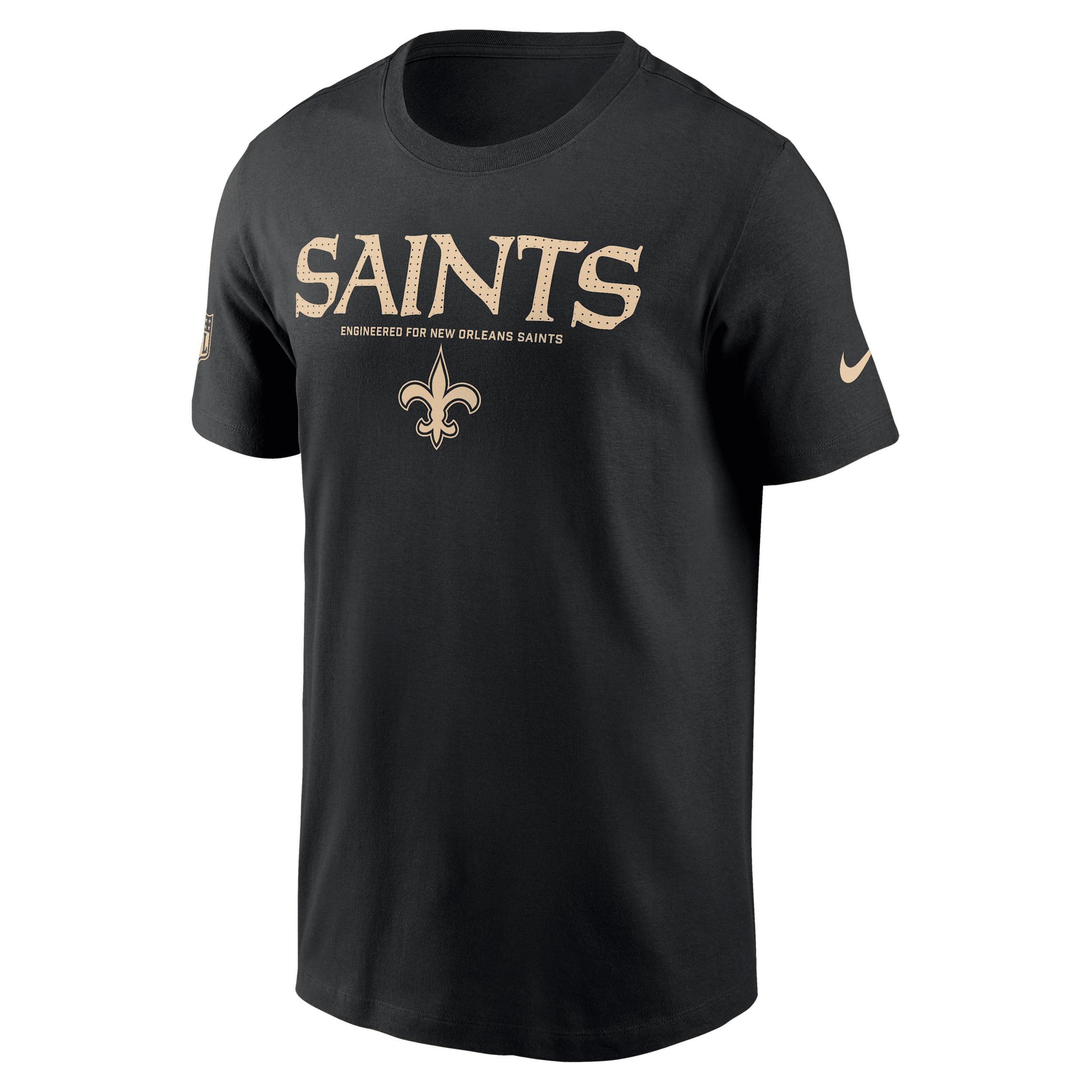 New Orleans Saints Sideline Team Issue Nike Men's Dri-FIT NFL T-Shirt Product Image