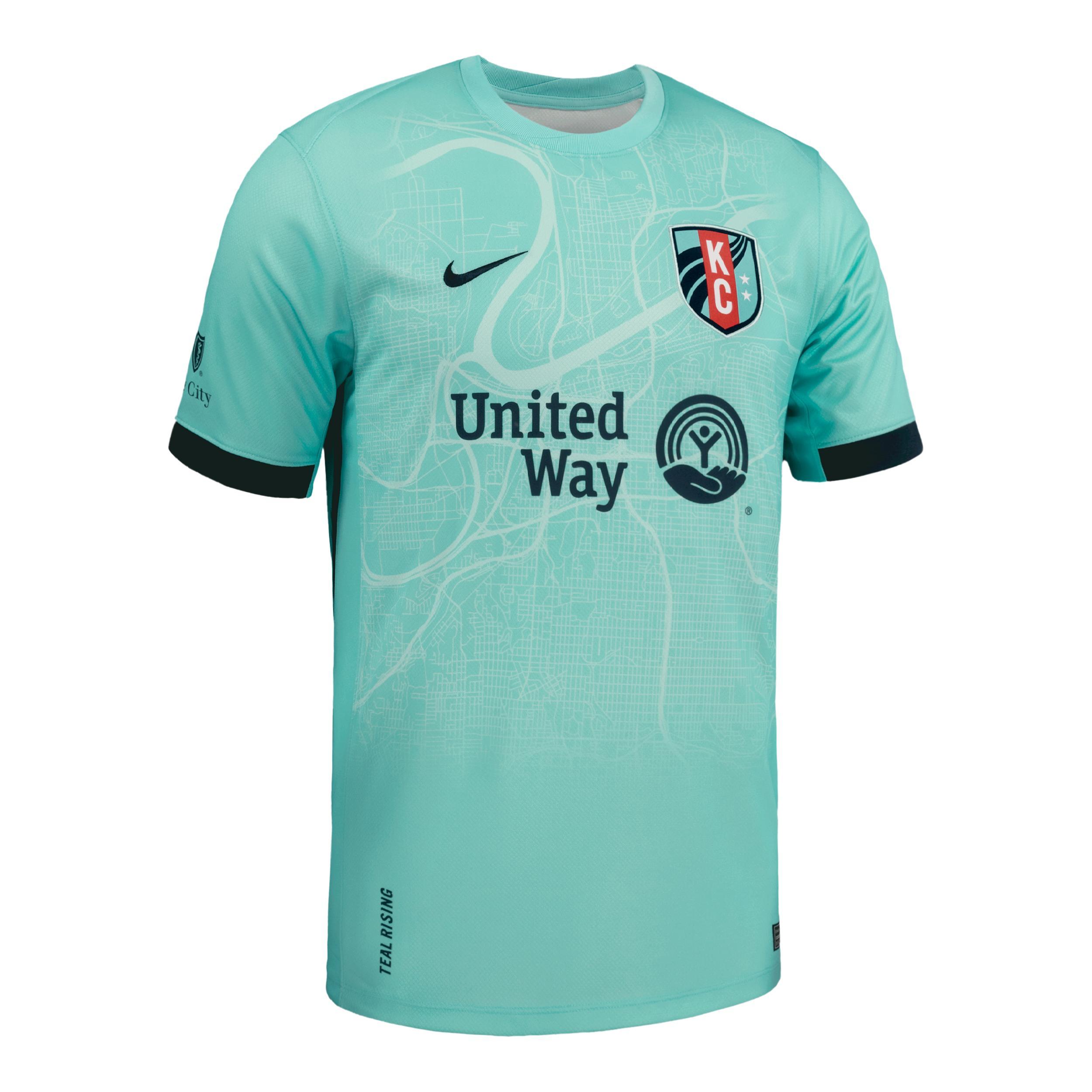 Debinha de Oliveira KC Current 2025 Stadium Away Nike Men's Dri-FIT NWSL Replica Jersey Product Image