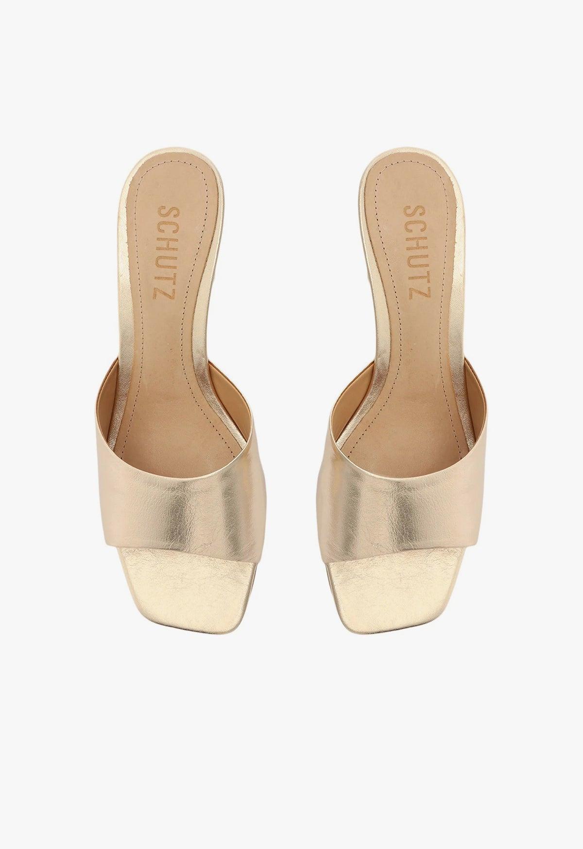 Dethalia Metallic Leather Sandal Product Image